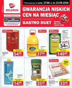 Gazetka promocyjna Selgros  ważna od 27.08.2026
