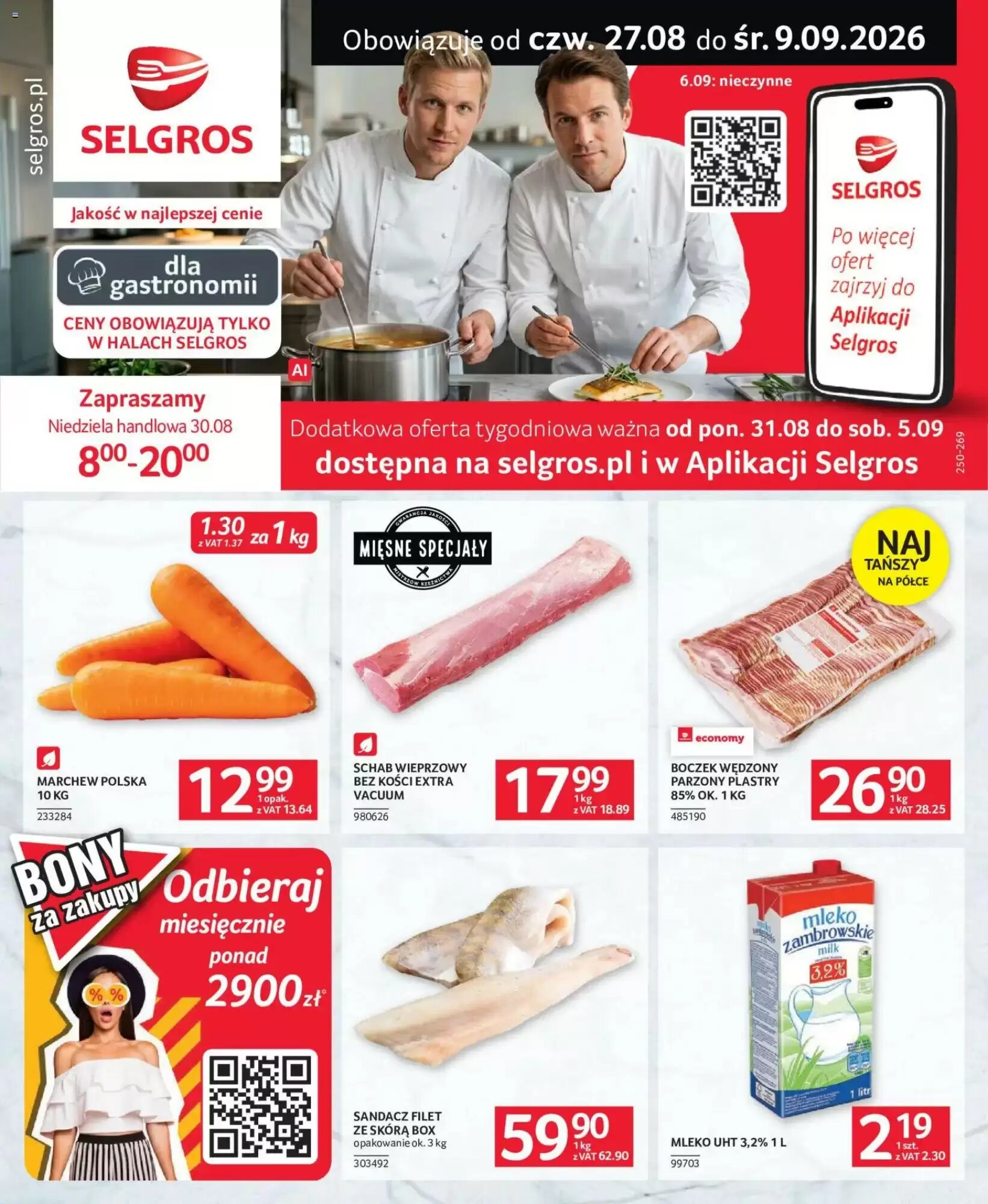 Gazetka promocyjna Selgros  ważna od 27.08.2026 - Strona 1.