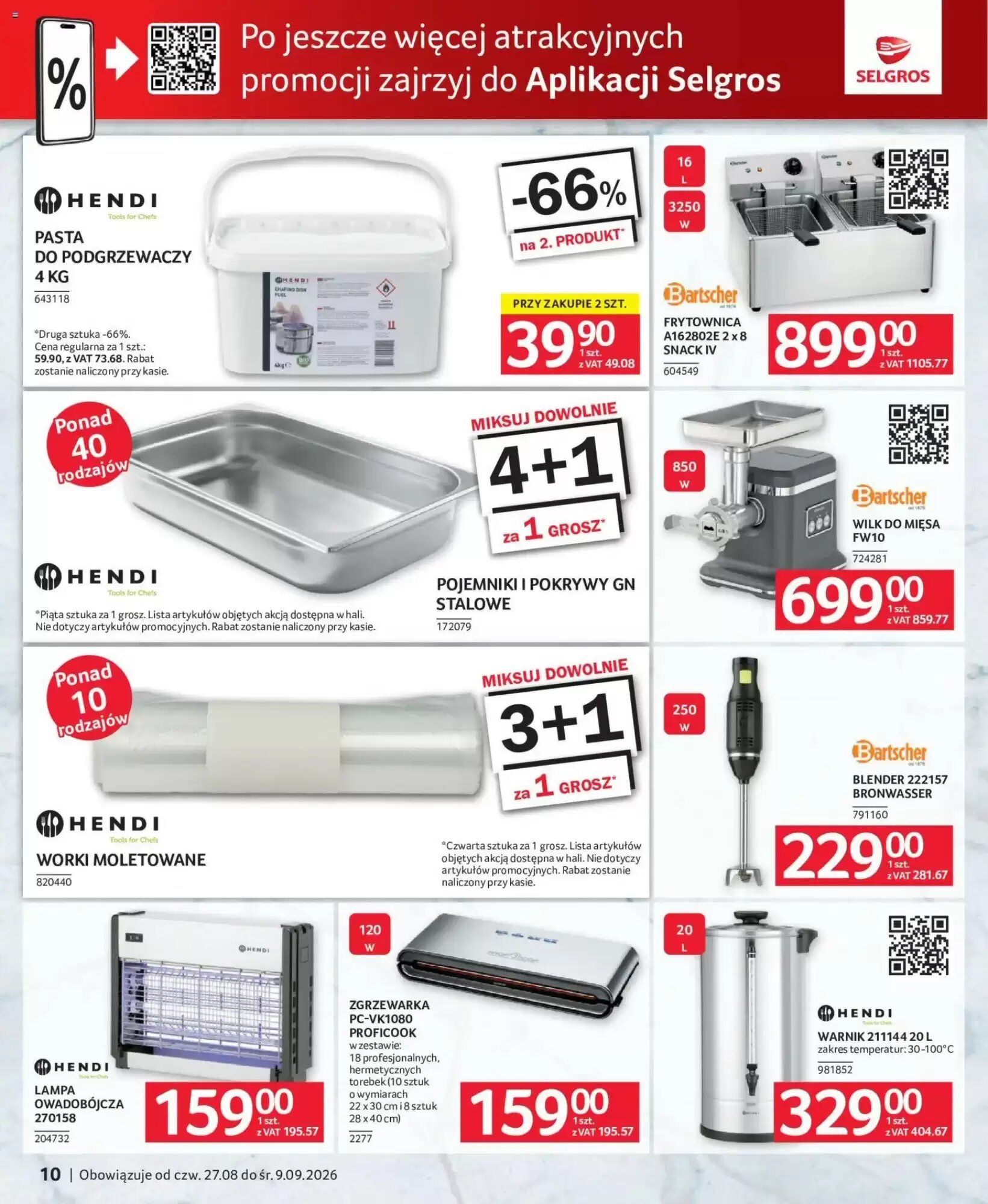 Gazetka promocyjna Selgros  ważna od 27.08.2026 - Strona 10.