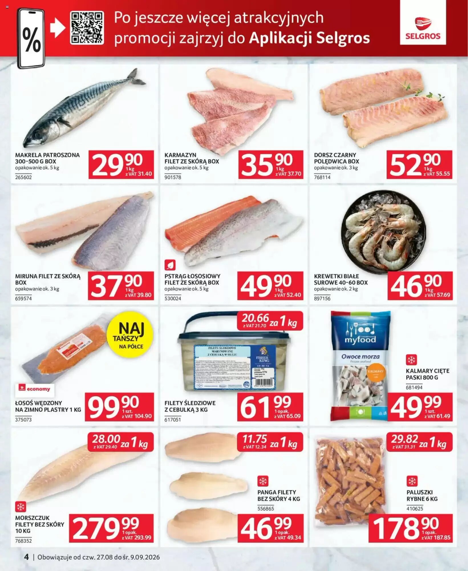 Gazetka promocyjna Selgros  ważna od 27.08.2026 - Strona 4.