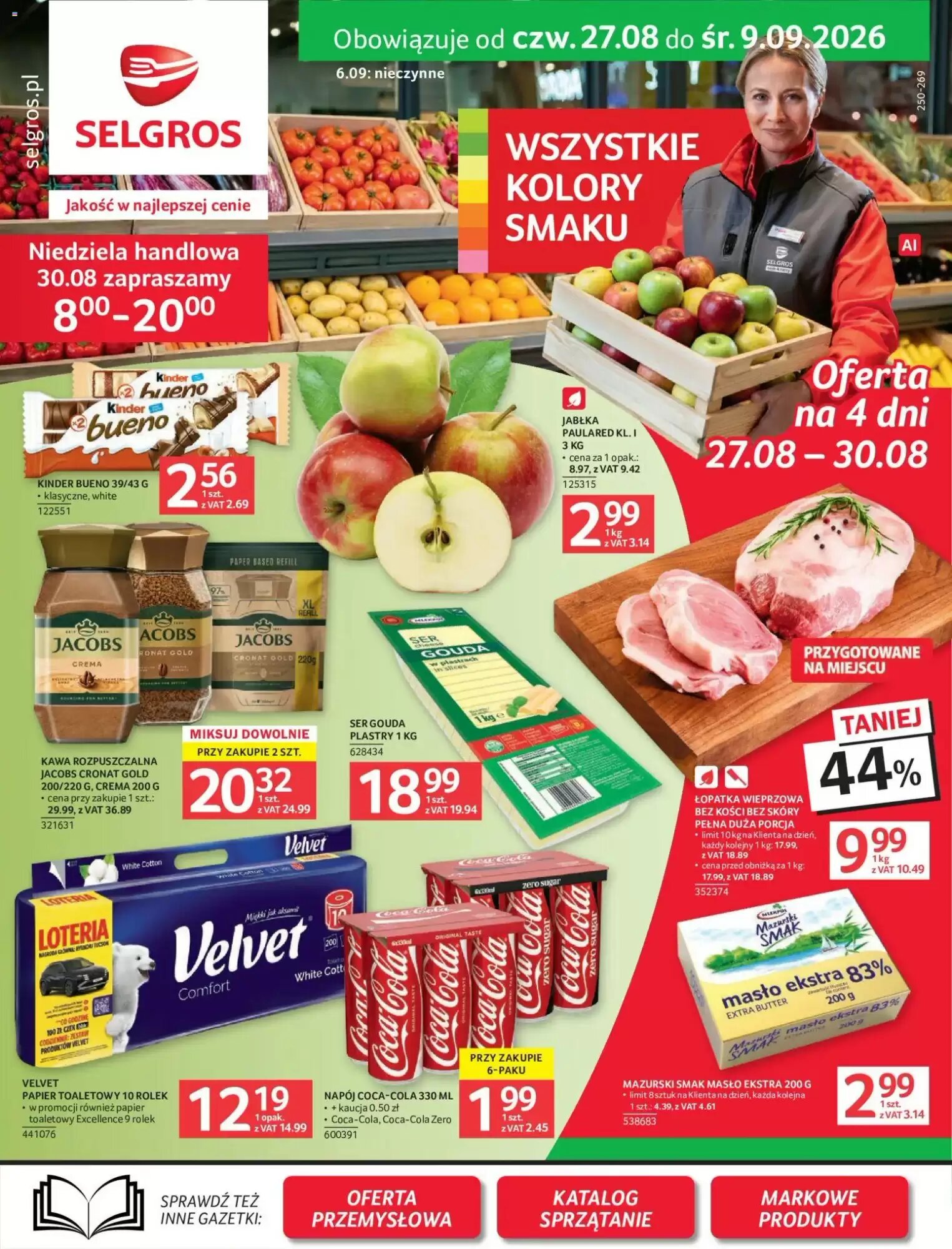 Gazetka promocyjna Selgros  ważna od 27.08.2026 - Strona 1.