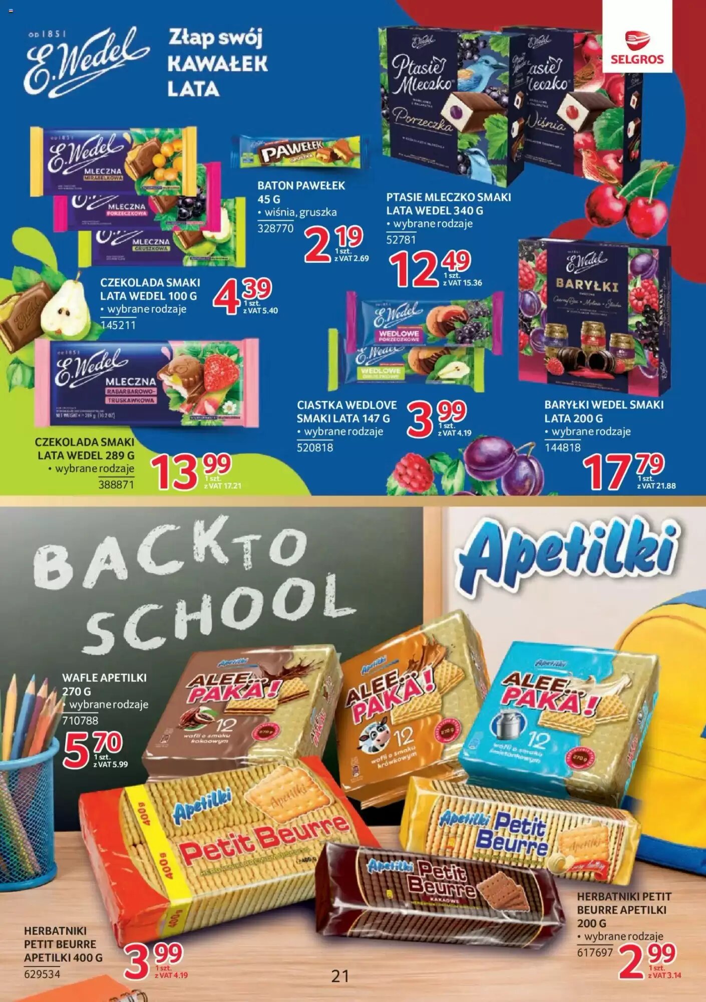 Gazetka promocyjna Selgros  ważna od 27.08.2026 - Strona 21.