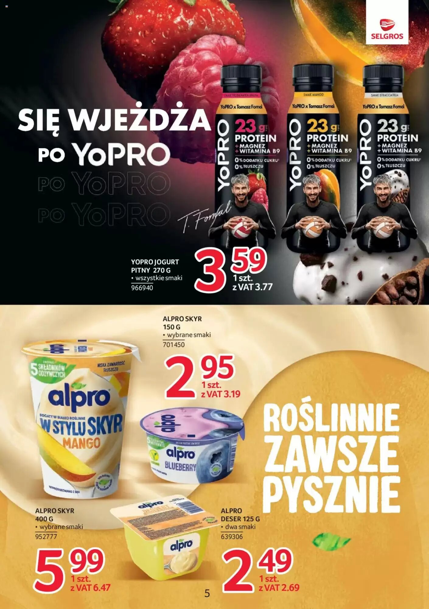Gazetka promocyjna Selgros  ważna od 27.08.2026 - Strona 5.