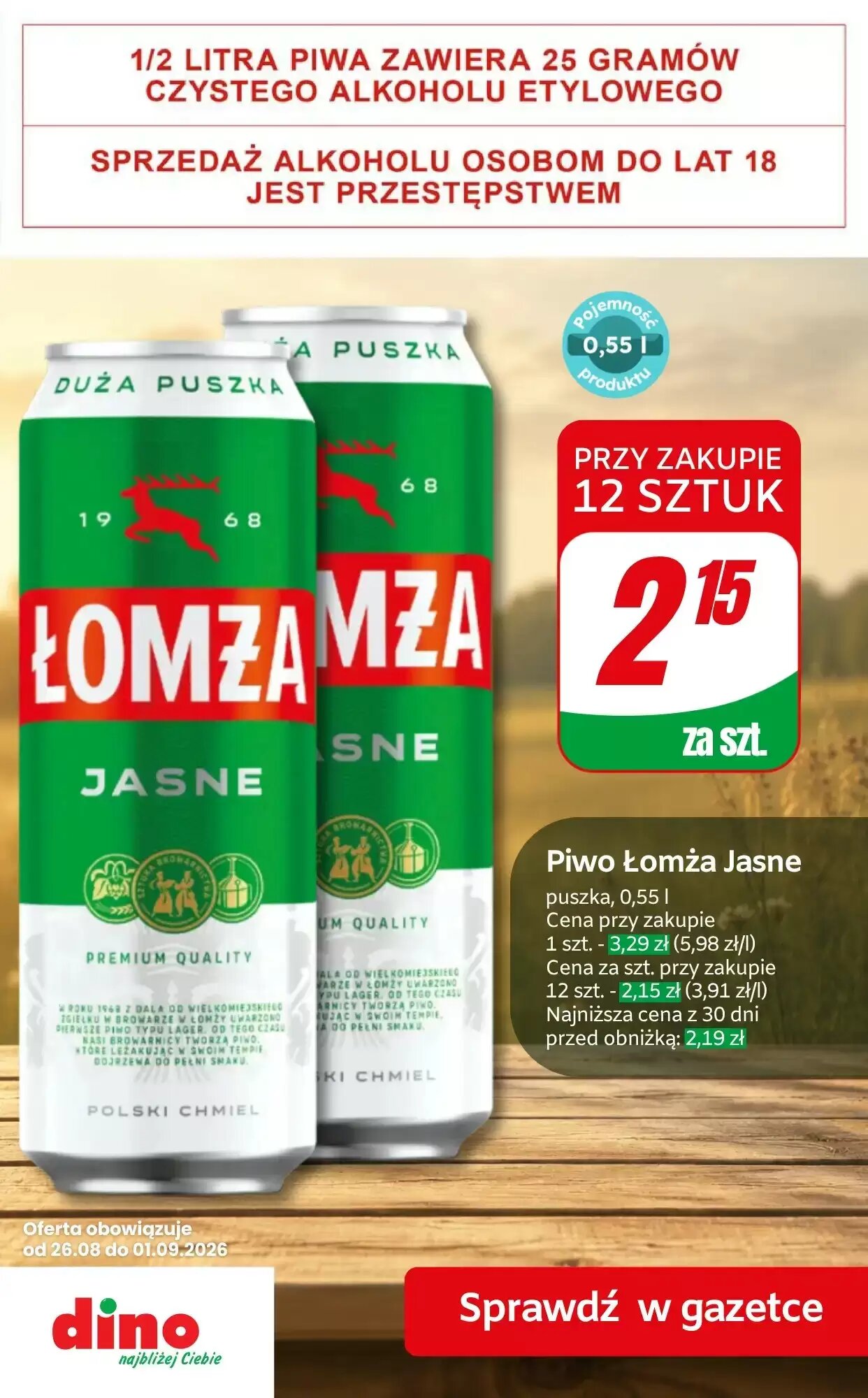 Gazetka promocyjna Dino  ważna od 27.08.2026 - Strona 7.