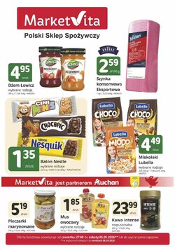 Gazetka promocyjna Marketvita  ważna od 27.08.2026