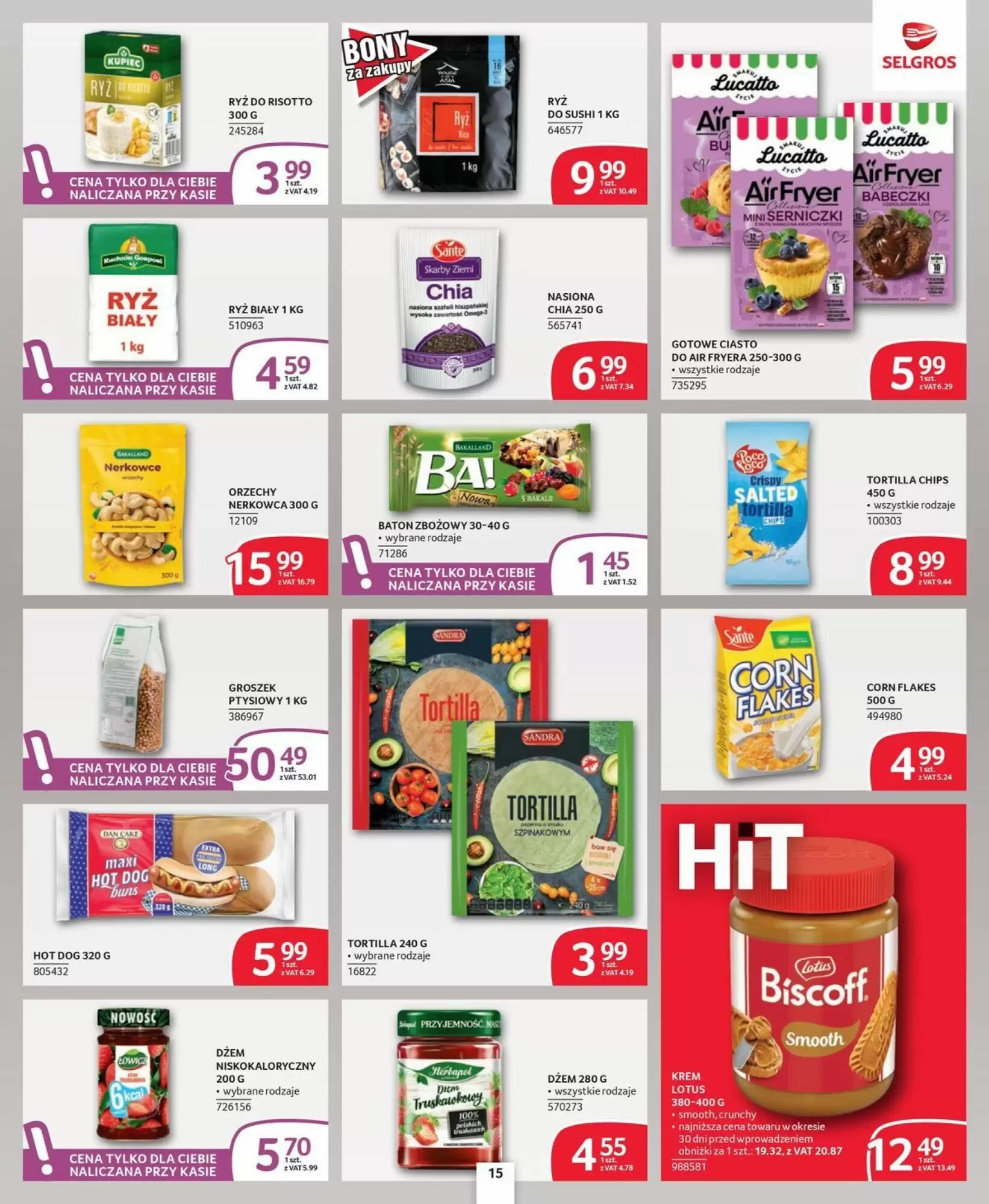 Gazetka promocyjna Selgros  ważna od 27.08.2026 - Strona 15.