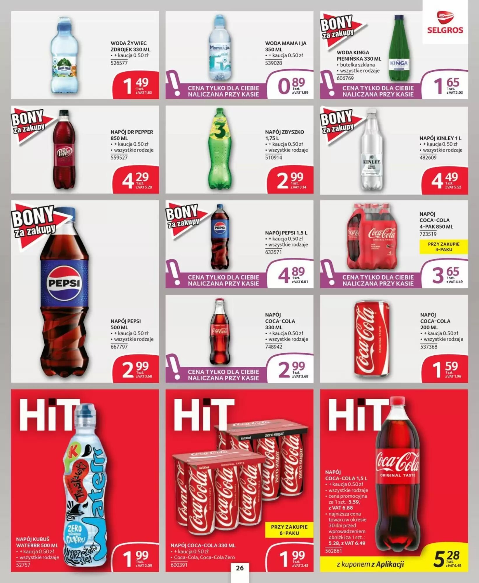 Gazetka promocyjna Selgros  ważna od 27.08.2026 - Strona 26.