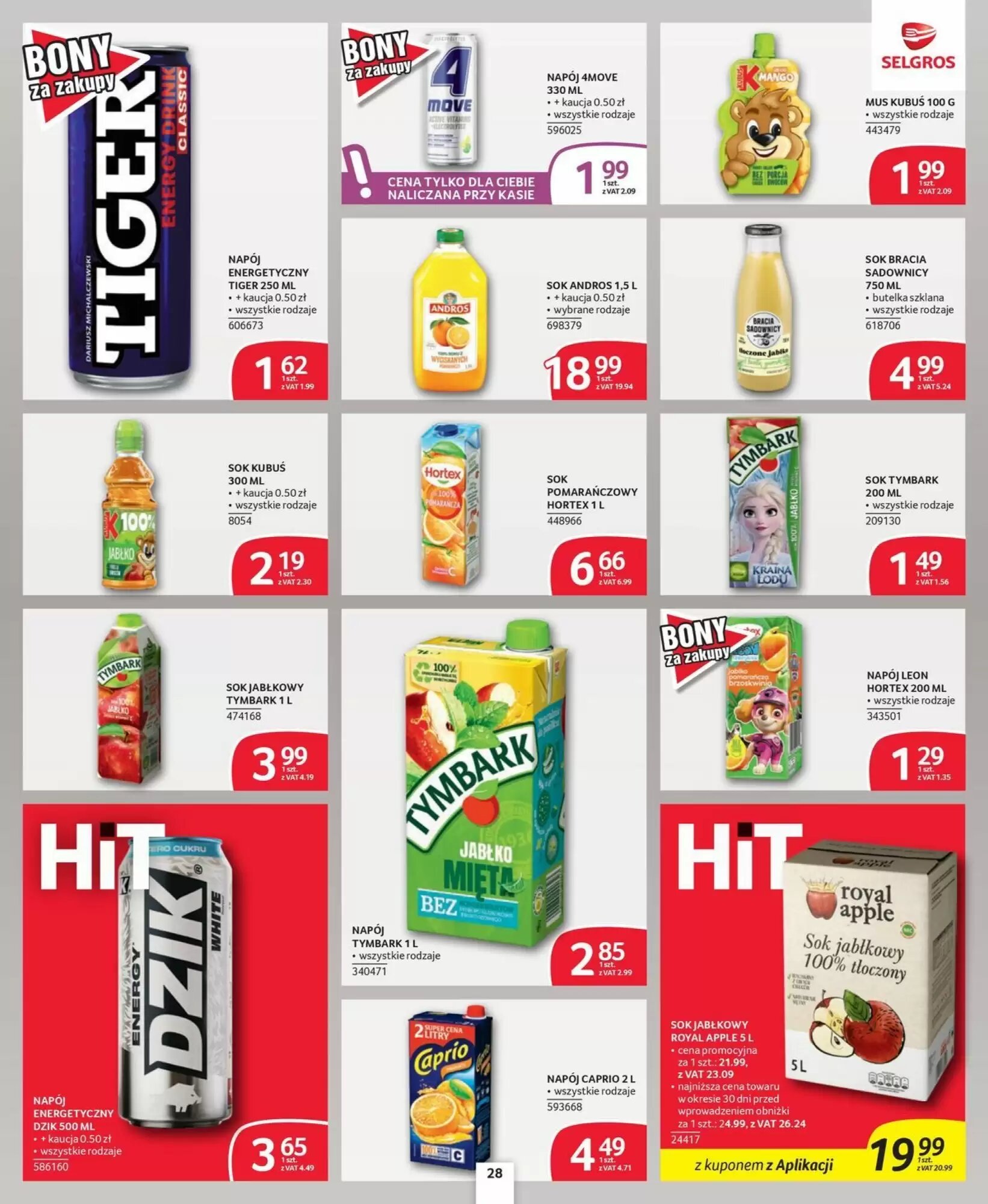 Gazetka promocyjna Selgros  ważna od 27.08.2026 - Strona 28.