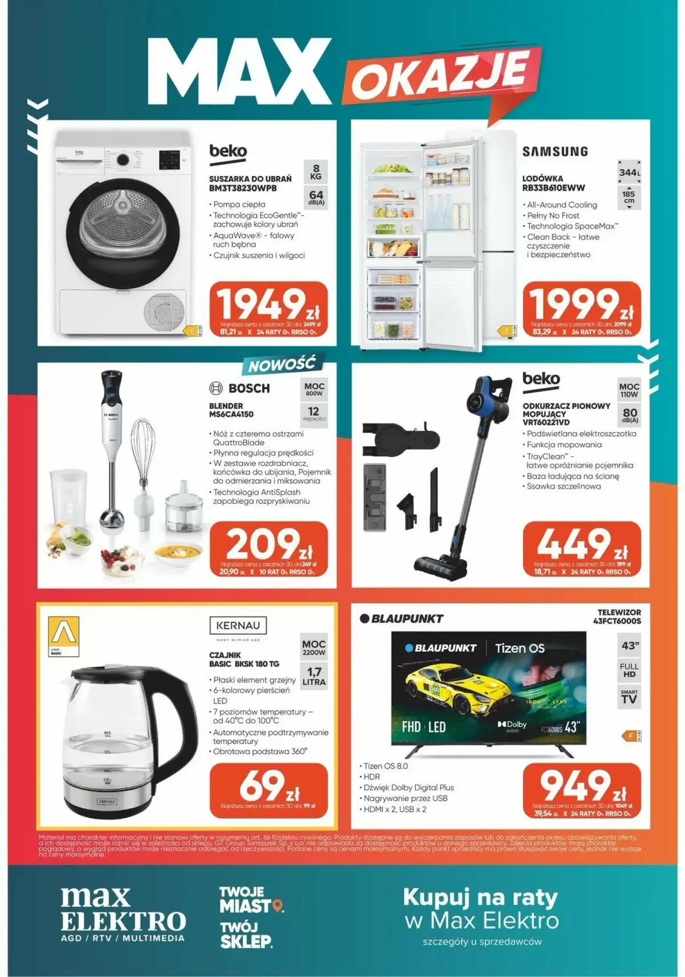 Gazetka promocyjna Max Elektro  ważna od 27.08.2026 - Strona 12.