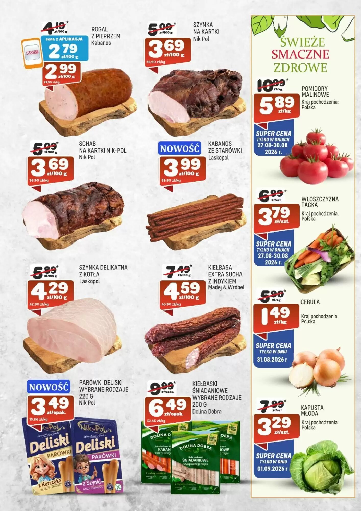 Gazetka promocyjna Społem  ważna od 27.08.2026 - Strona 2.