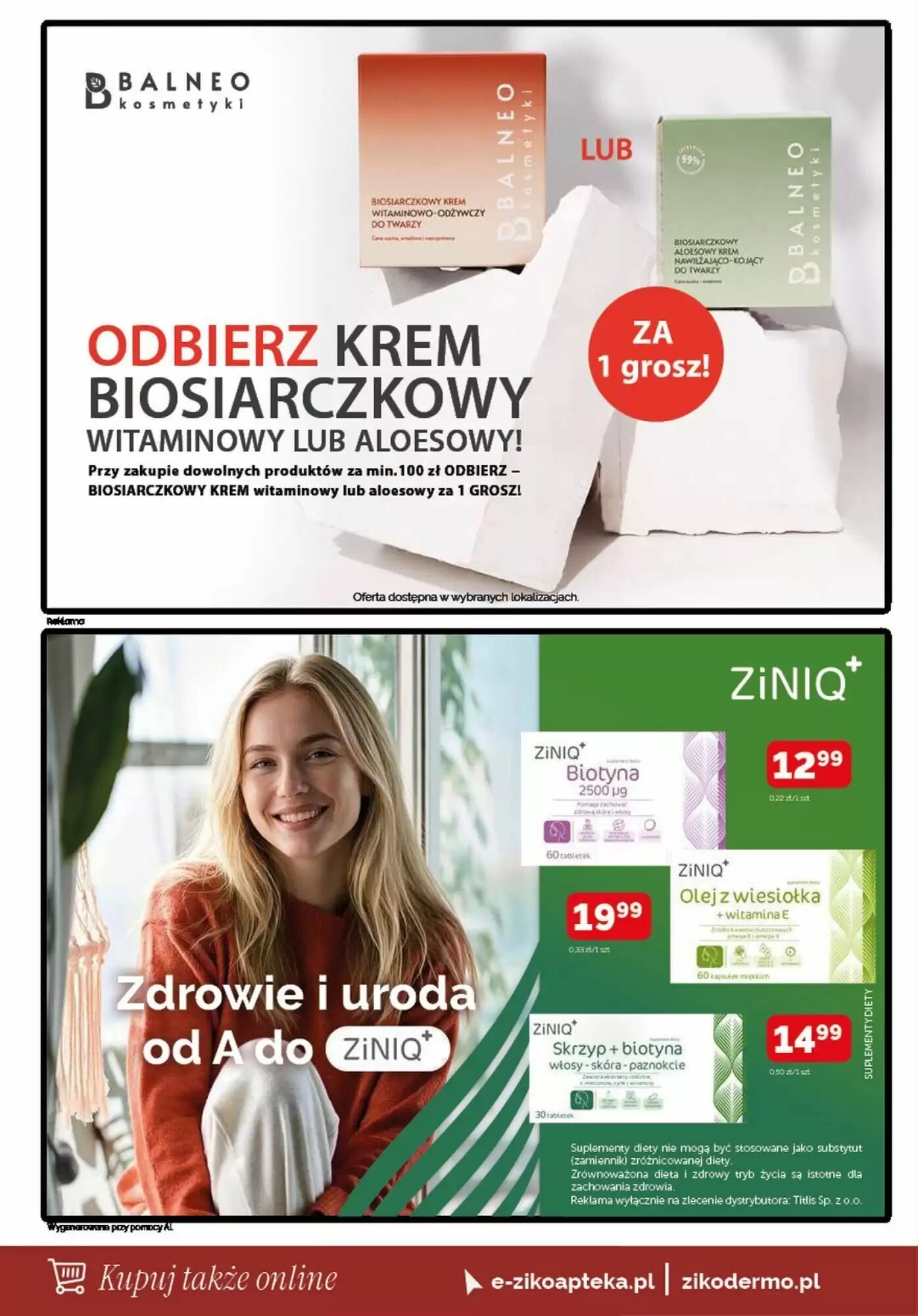 Gazetka promocyjna Ziko Apteka  ważna od 27.08.2026 - Strona 14.