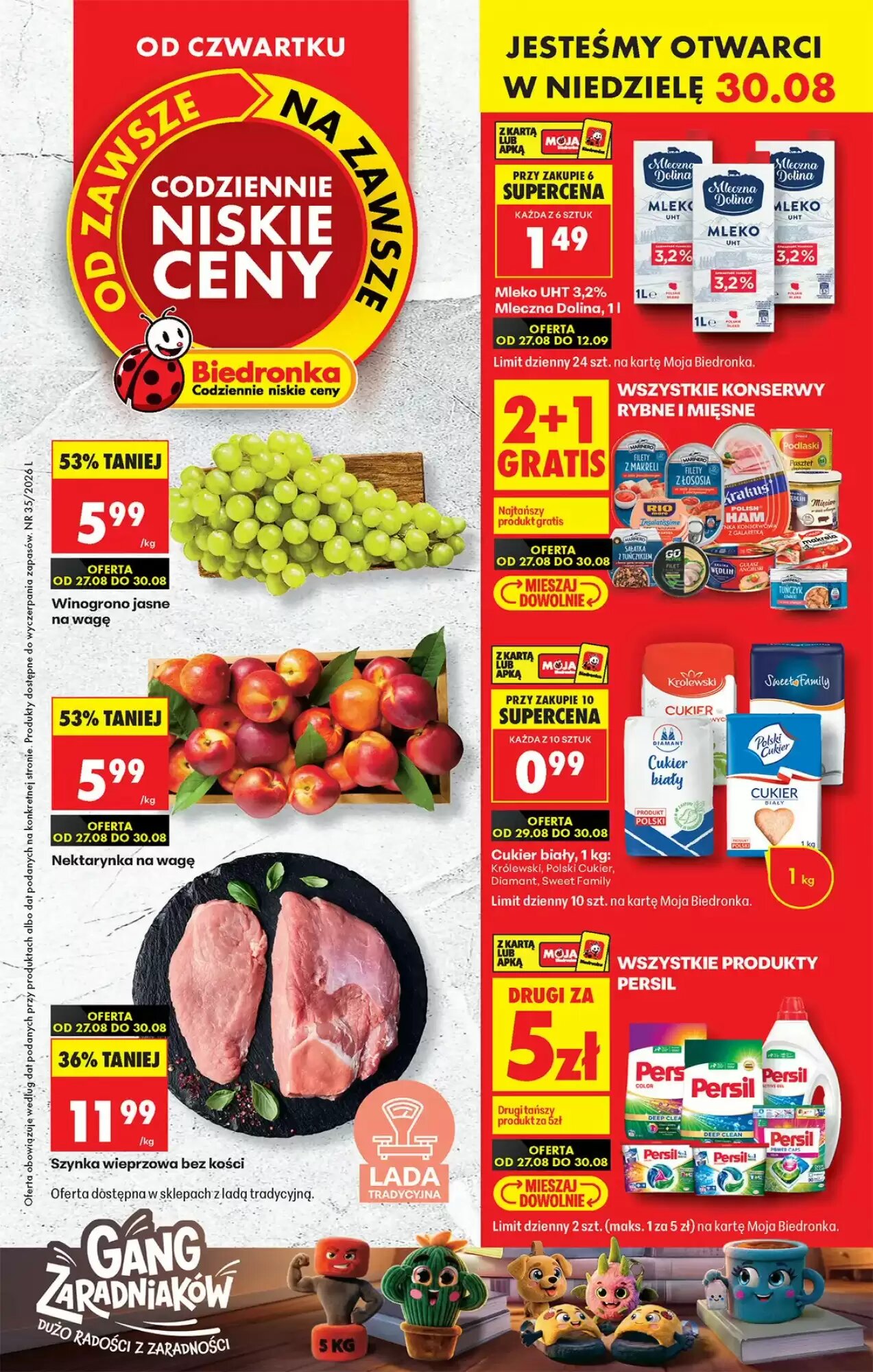 Gazetka promocyjna Biedronka ważna od 27.08.2026 - Strona 1.
