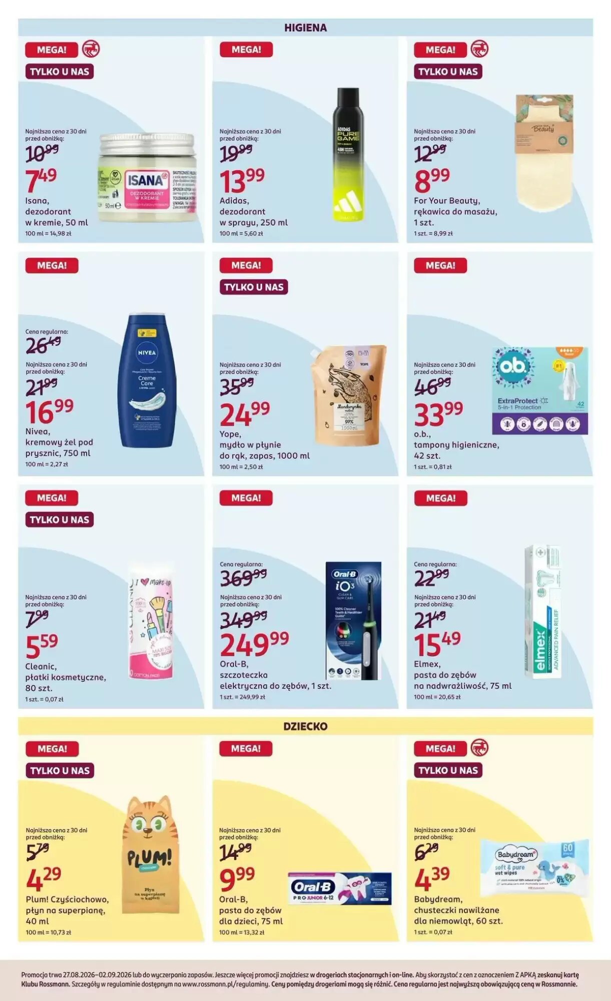 Gazetka promocyjna Rossmann  ważna od 27.08.2026 - Strona 3.