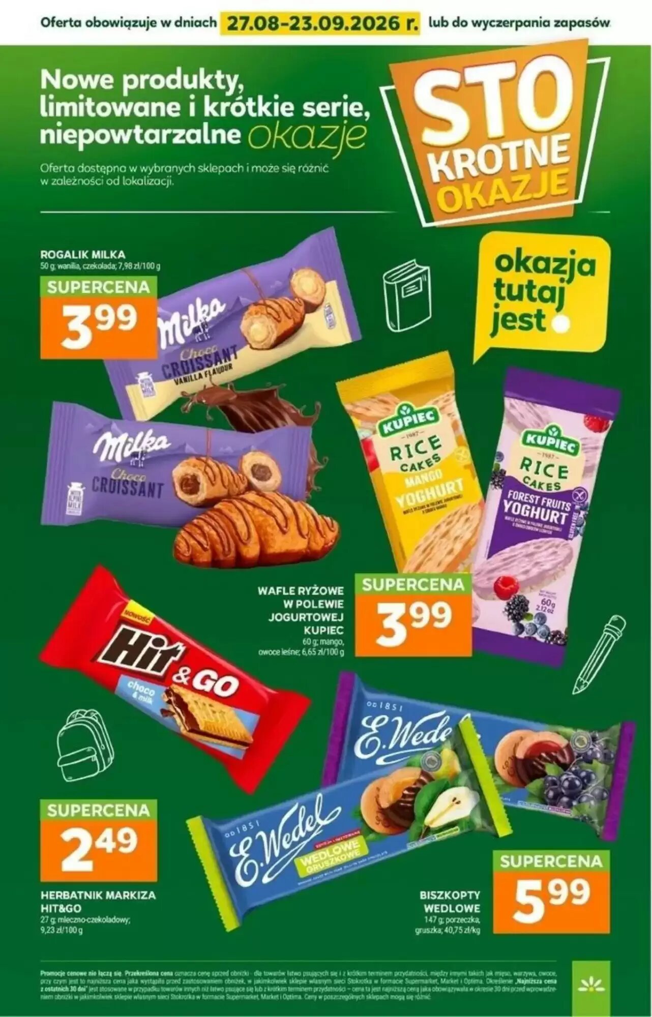 Gazetka promocyjna Stokrotka Market  ważna od 27.08.2026 - Strona 22.