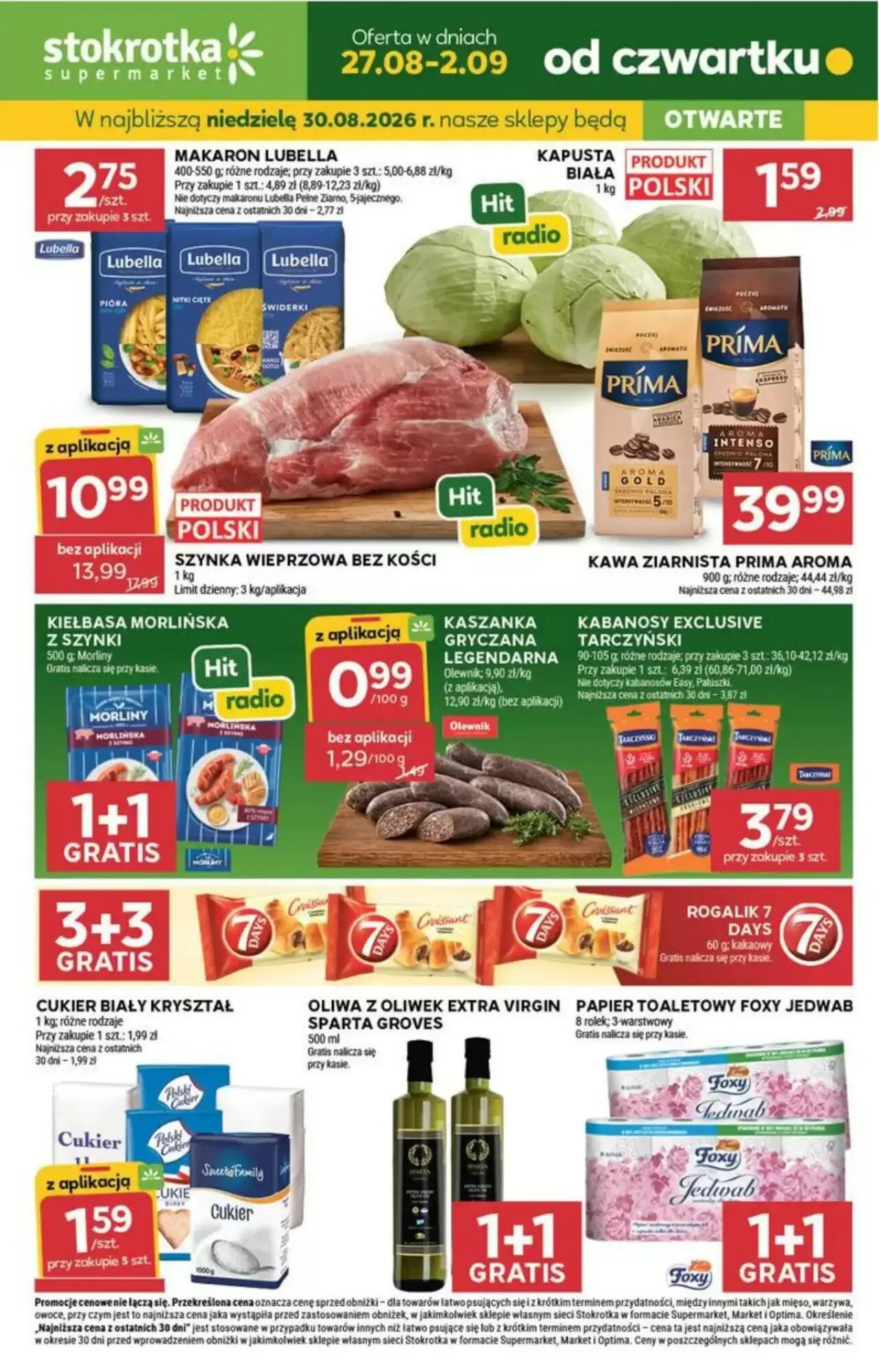 Gazetka promocyjna Stokrotka ważna od 27.08.2026 - Strona 1.
