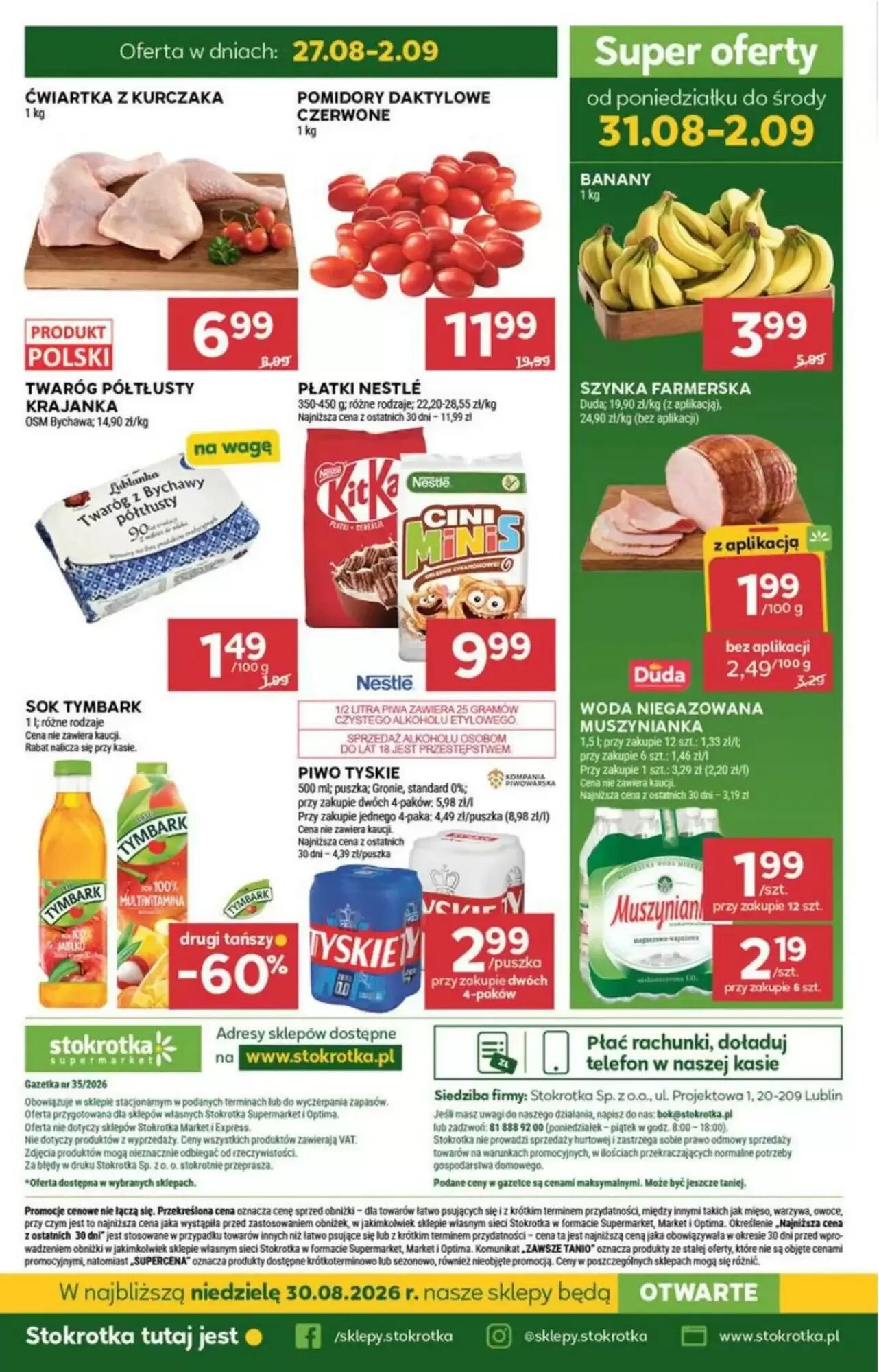 Gazetka promocyjna Stokrotka  ważna od 27.08.2026 - Strona 46.