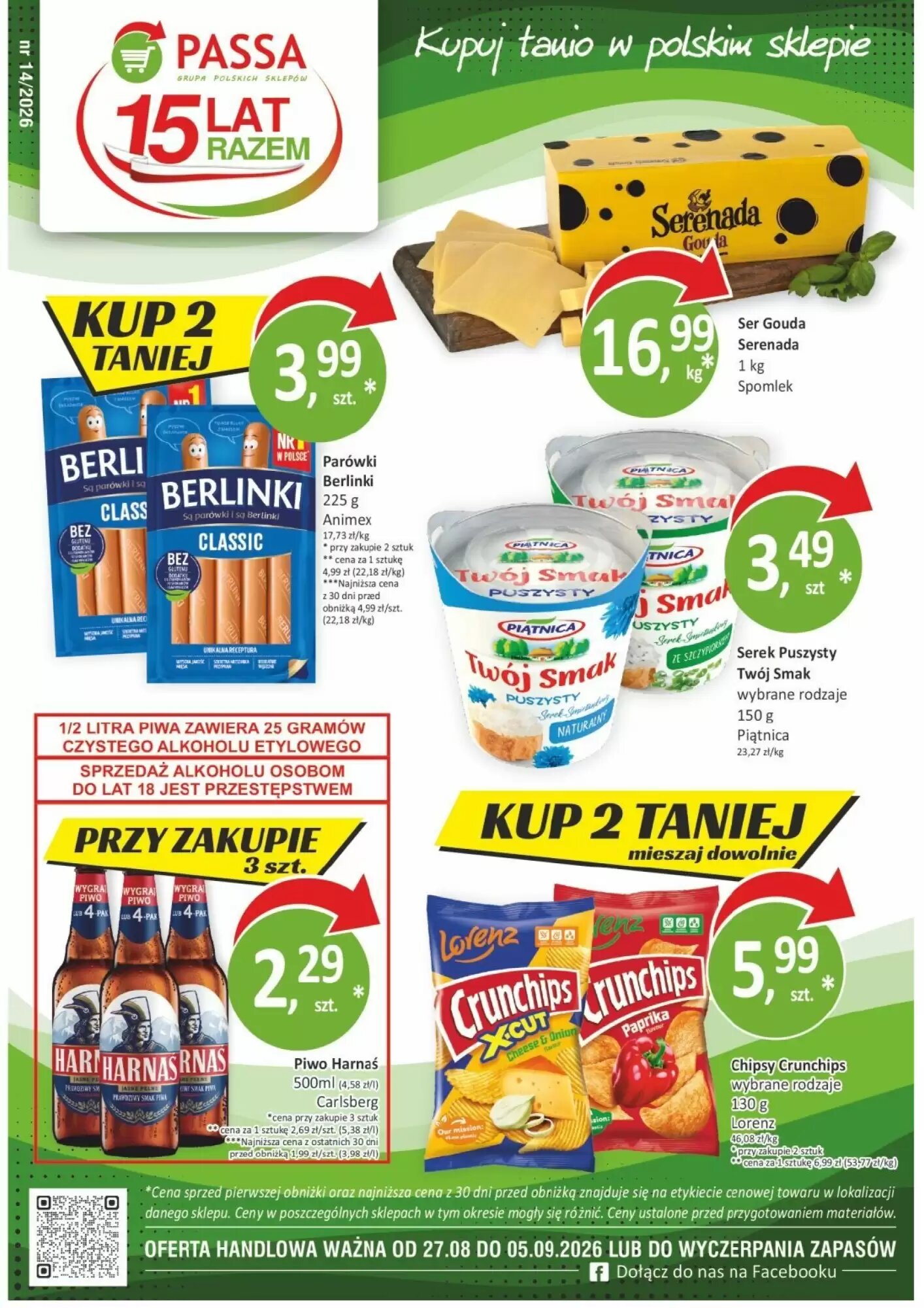 Gazetka promocyjna Passa ważna od 27.08.2026 - Strona 1.