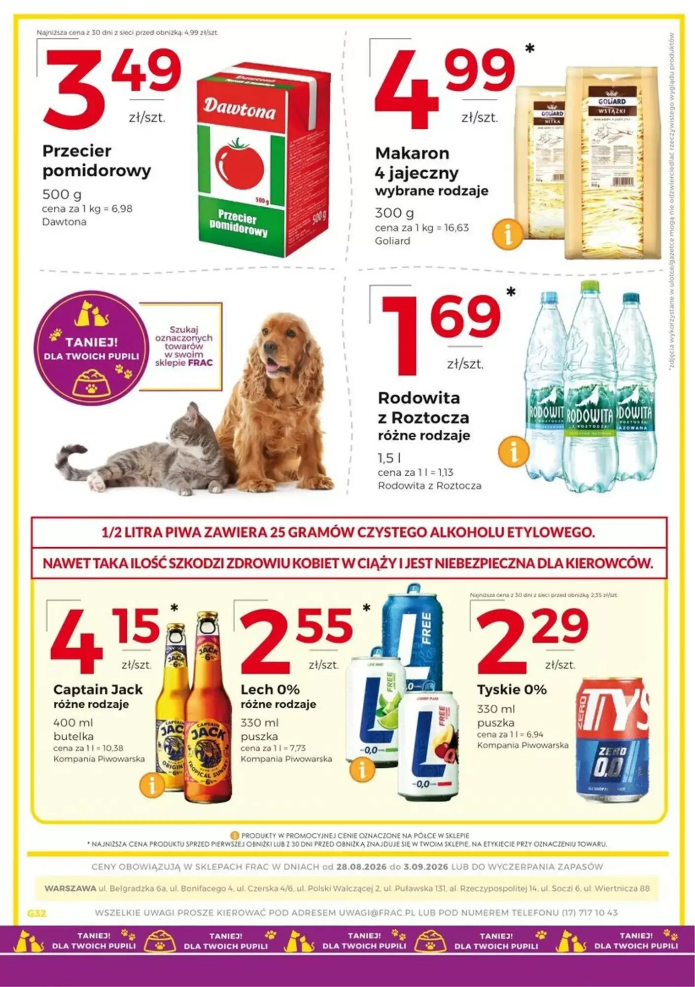 Gazetka promocyjna Frac  ważna od 28.08.2026 - Strona 4.