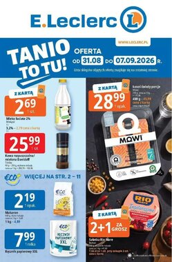 Gazetka promocyjna E.Leclerc  ważna od 31.08.2026