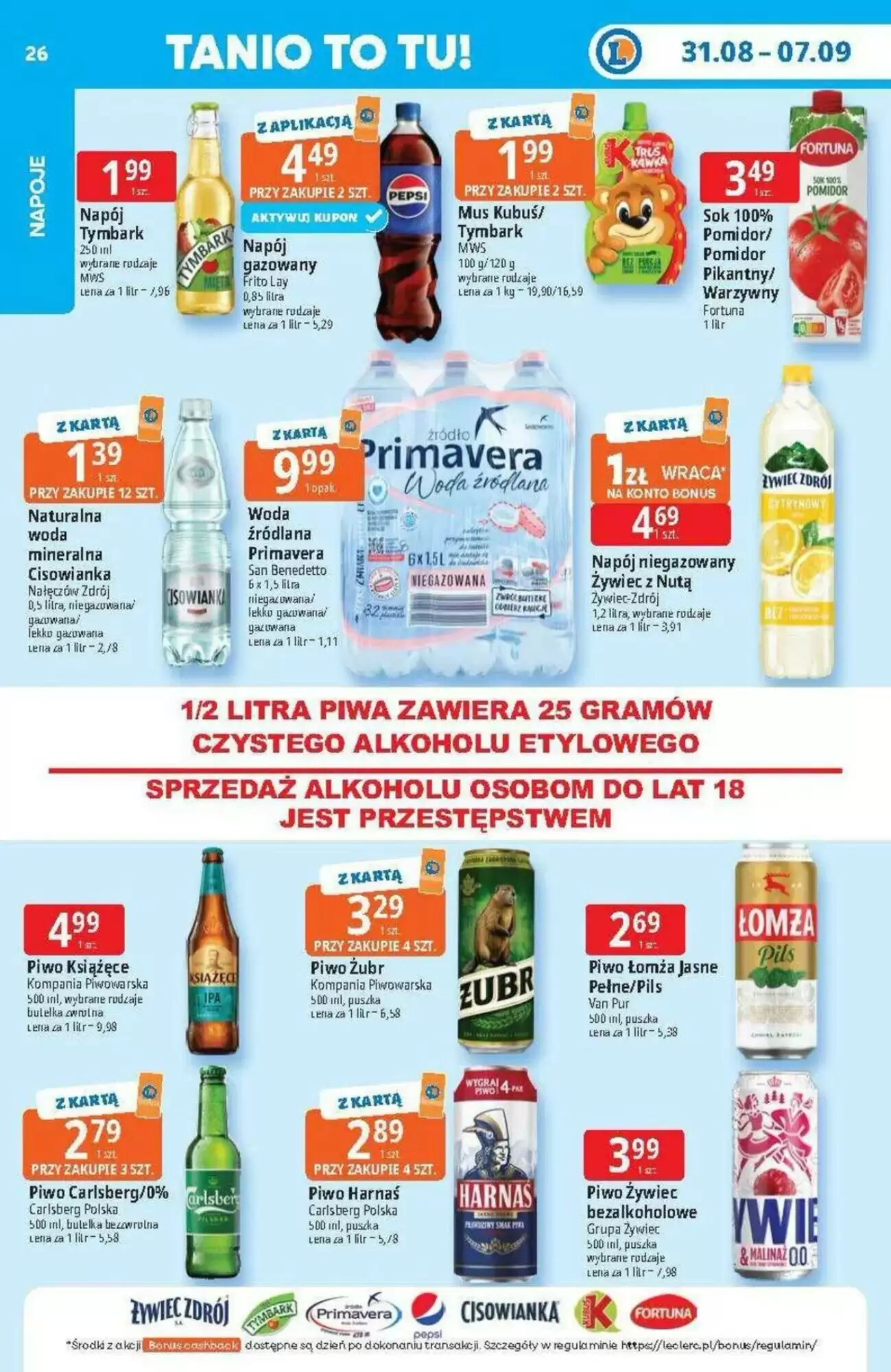 Gazetka promocyjna E.Leclerc  ważna od 31.08.2026 - Strona 26.