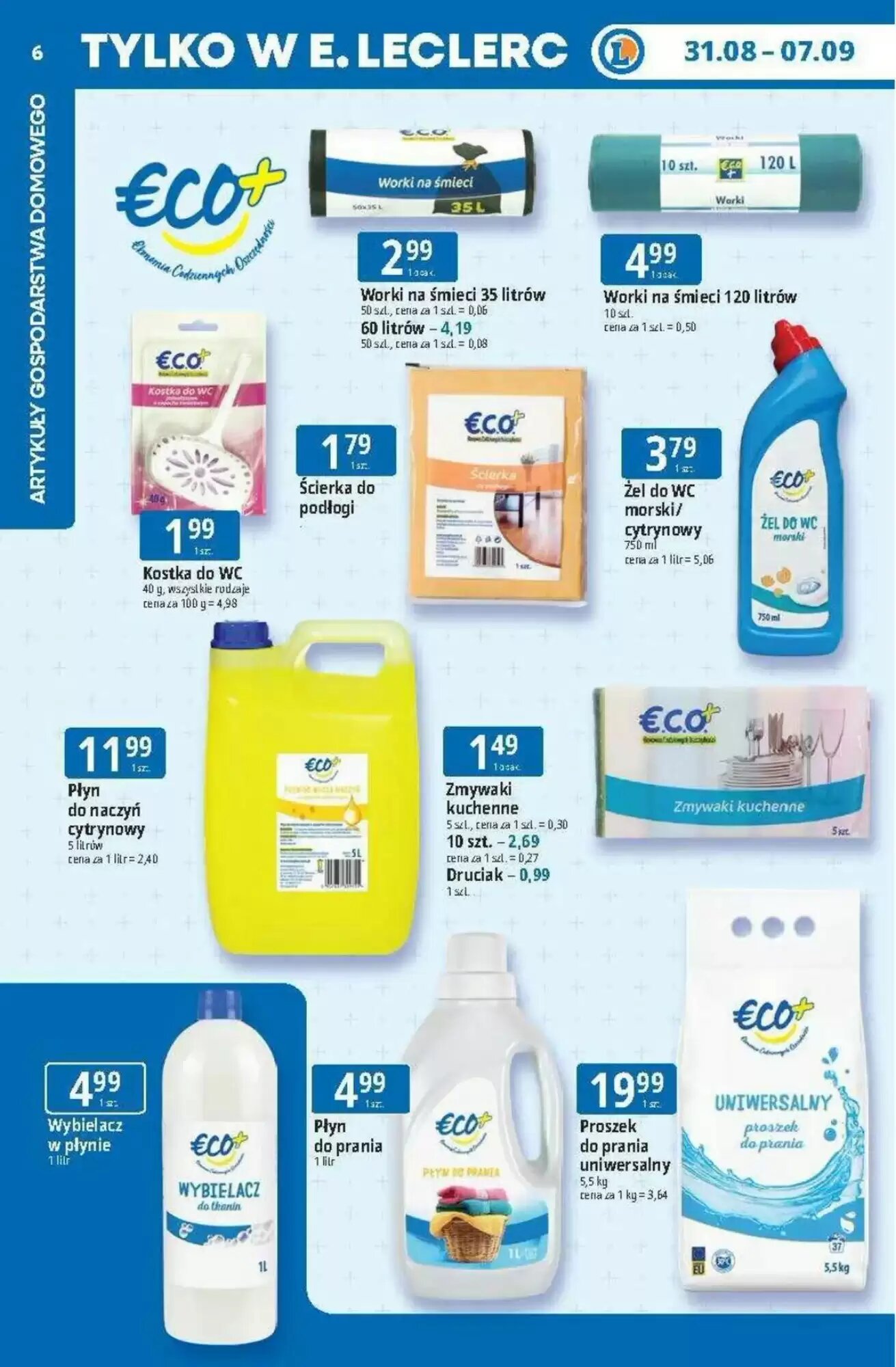 Gazetka promocyjna E.Leclerc  ważna od 31.08.2026 - Strona 6.