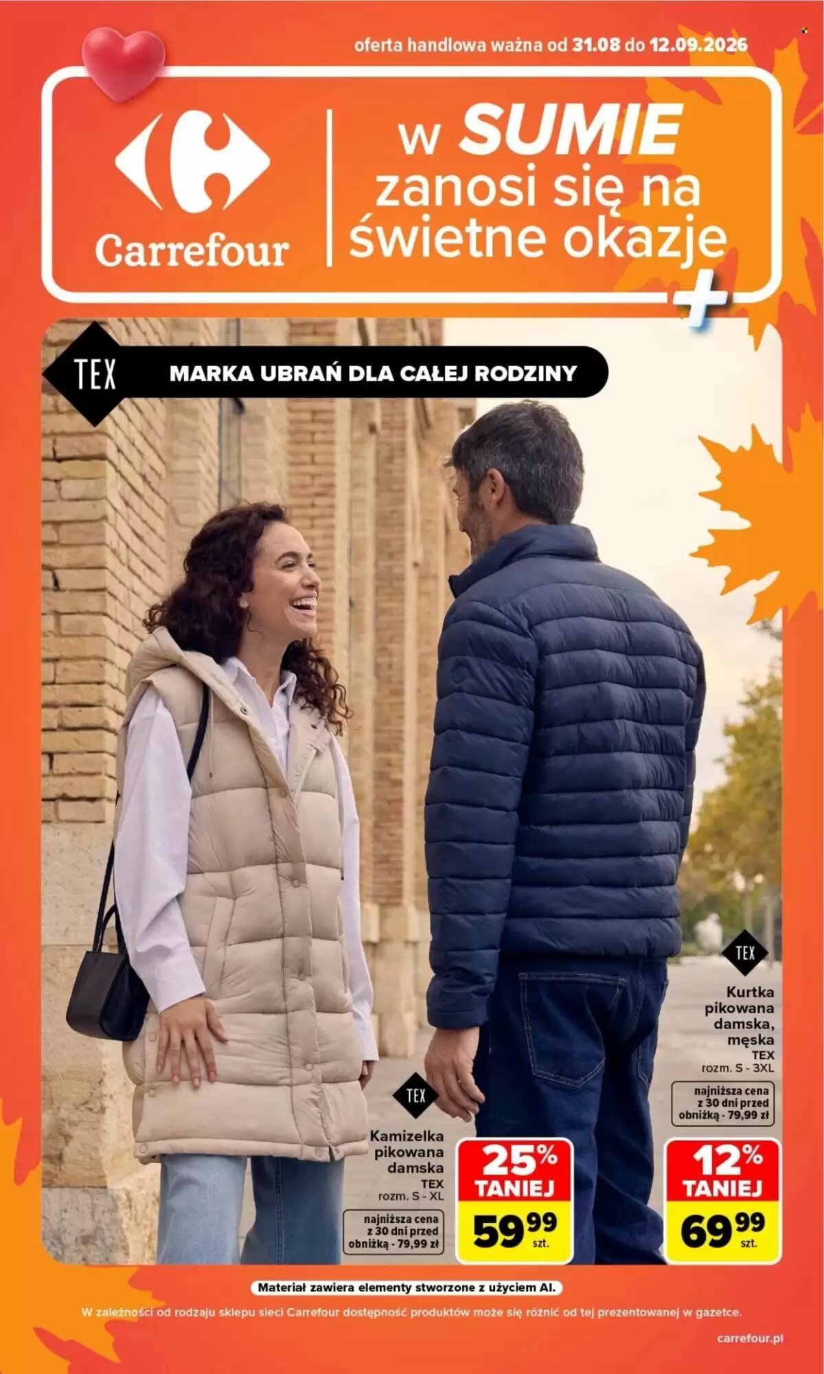 Gazetka promocyjna Carrefour ważna od 31.08.2026 - Strona 1.