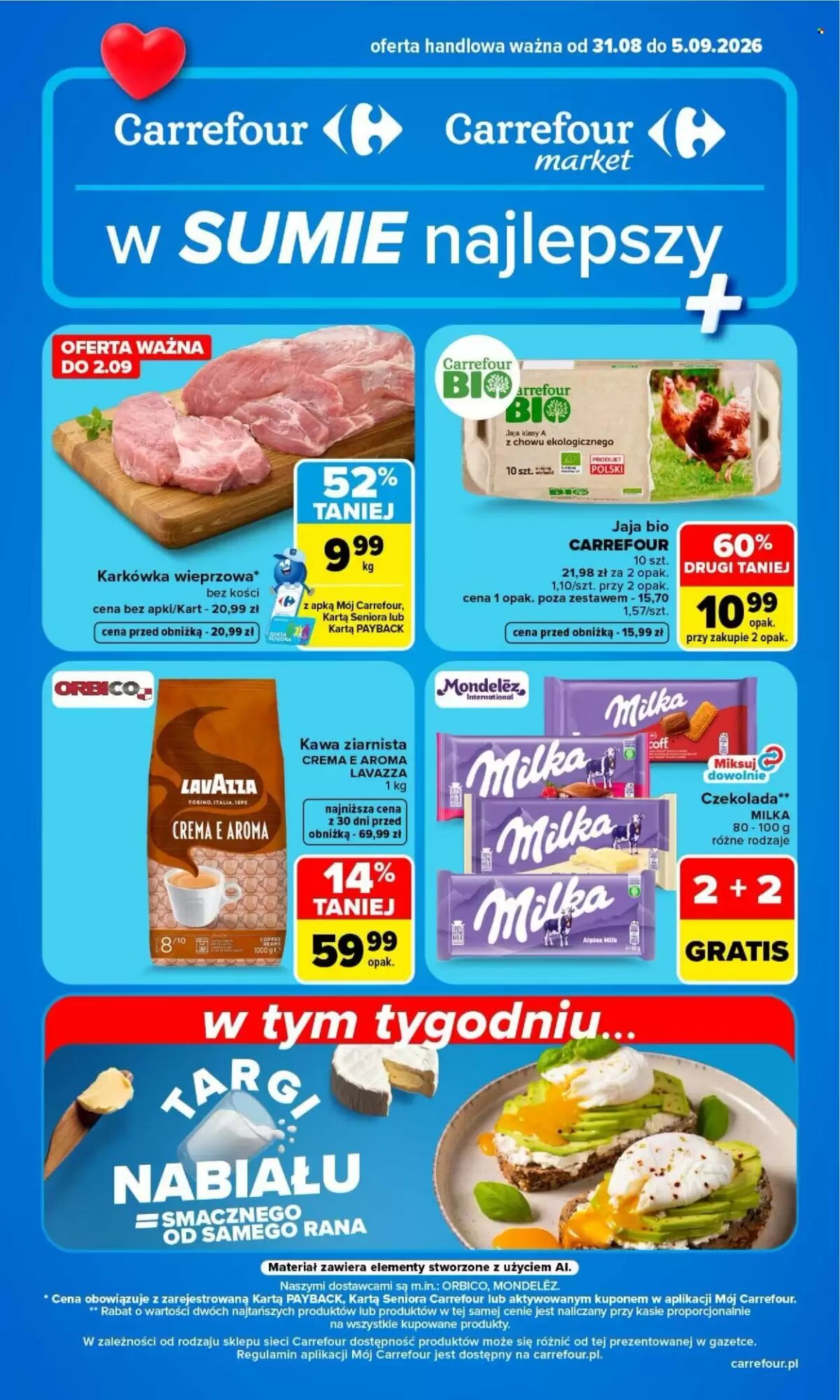 Gazetka promocyjna Carrefour ważna od 31.08.2026 - Strona 1.