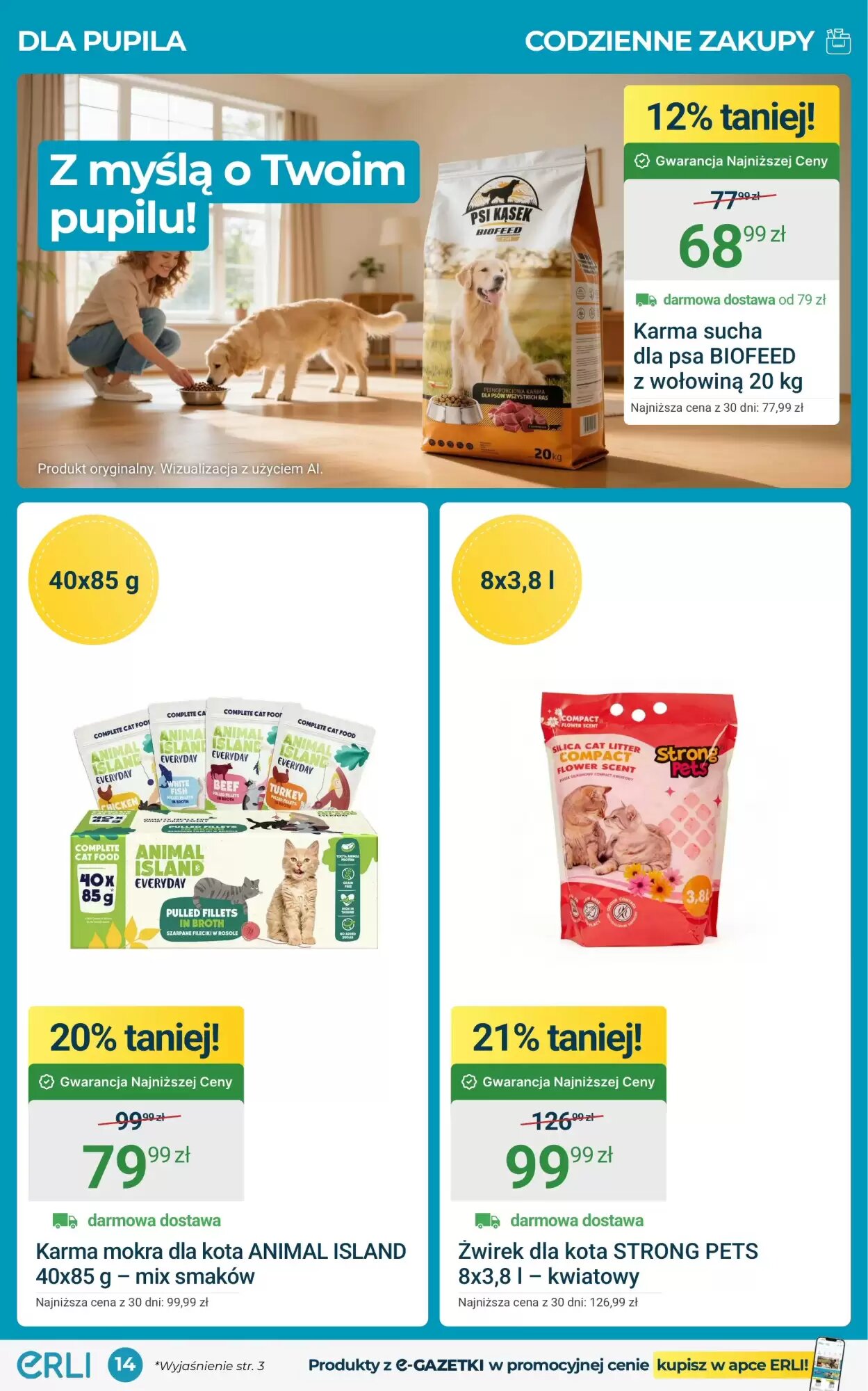 Gazetka promocyjna ERLI  ważna od 31.08.2026 - Strona 14.