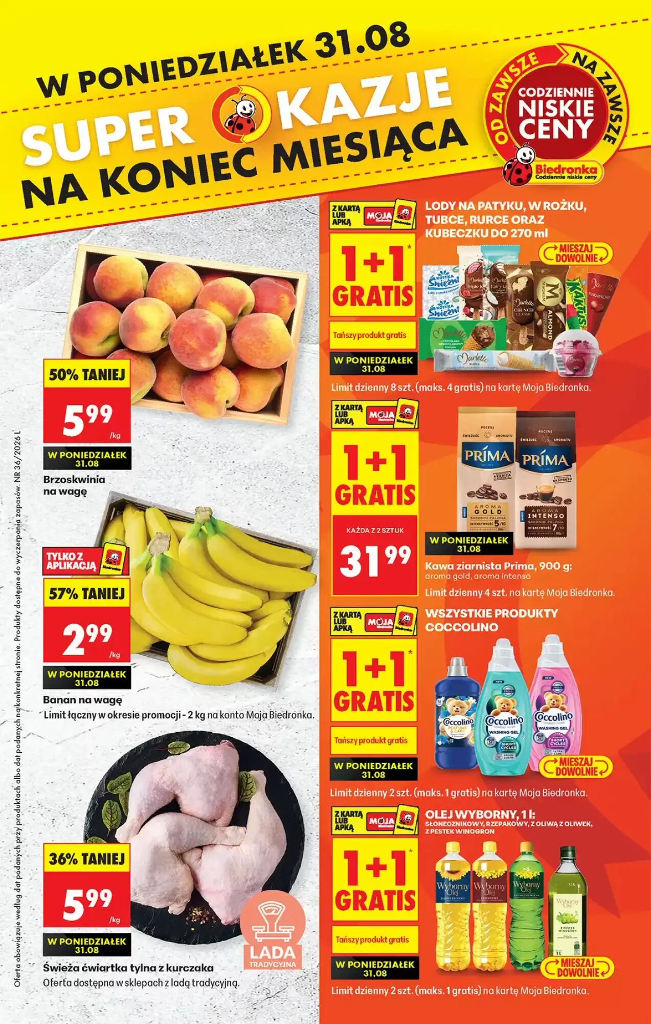 Gazetka promocyjna Biedronka ważna od 31.08.2026 - Strona 1.