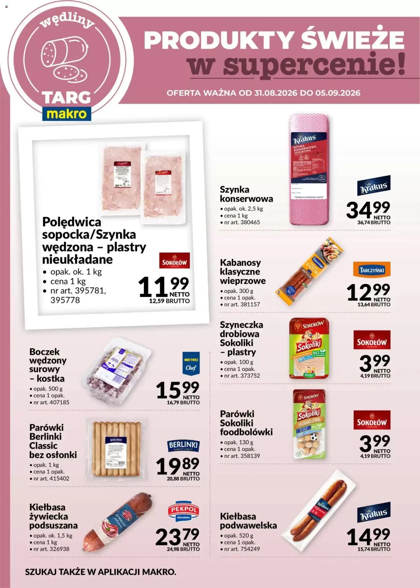 Gazetka promocyjna Makro  ważna od 31.08.2026 - Strona 3.