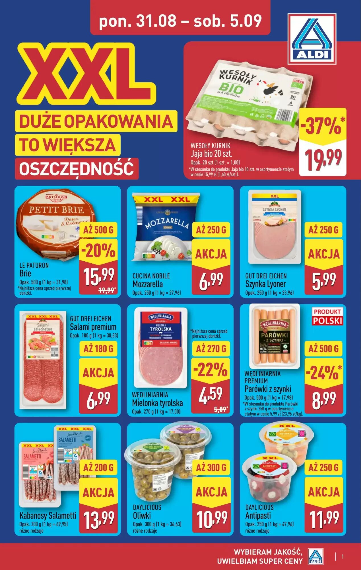 Gazetka promocyjna ALDI  ważna od 31.08.2026 - Strona 1.