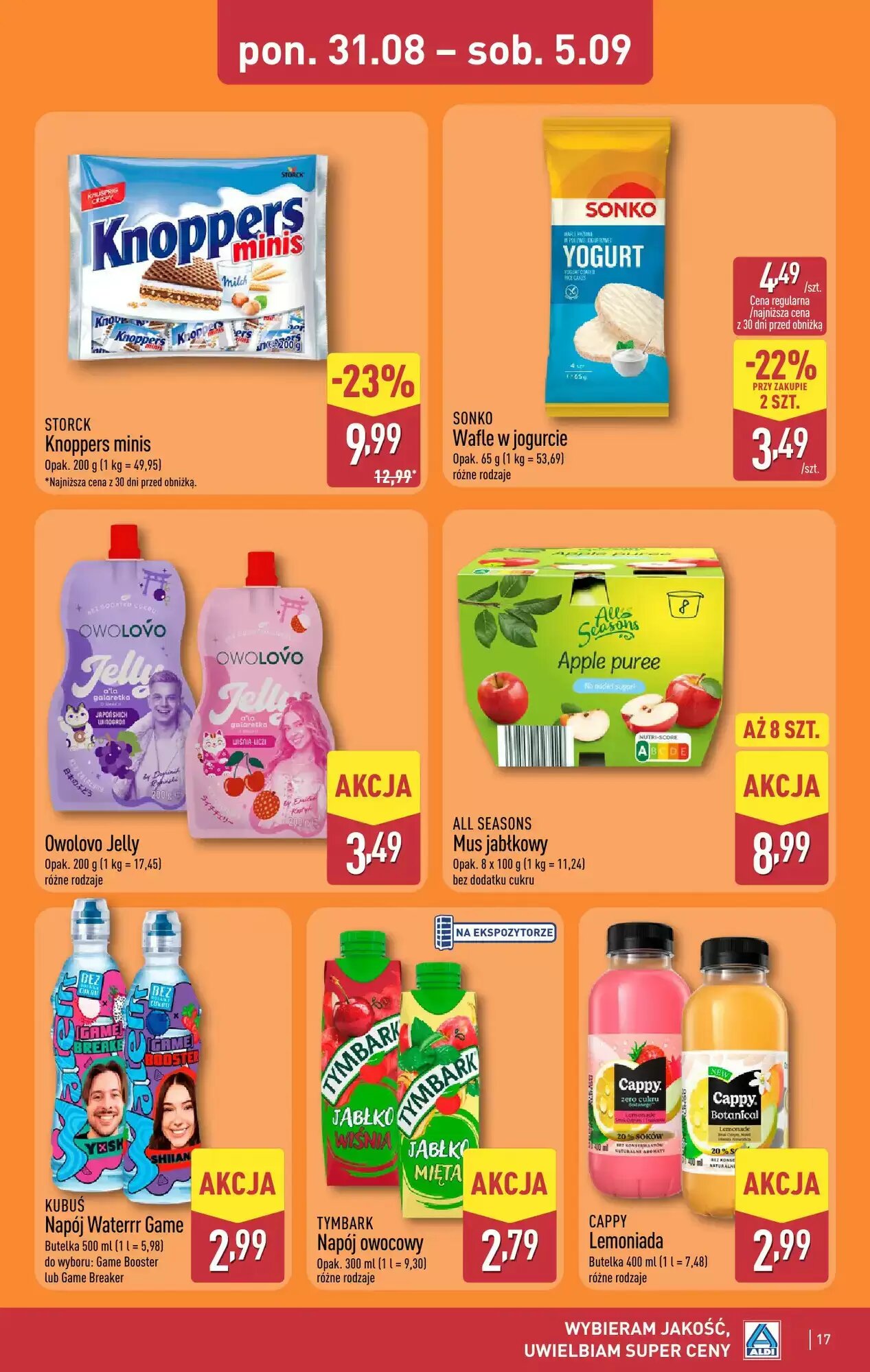 Gazetka promocyjna ALDI  ważna od 31.08.2026 - Strona 17.