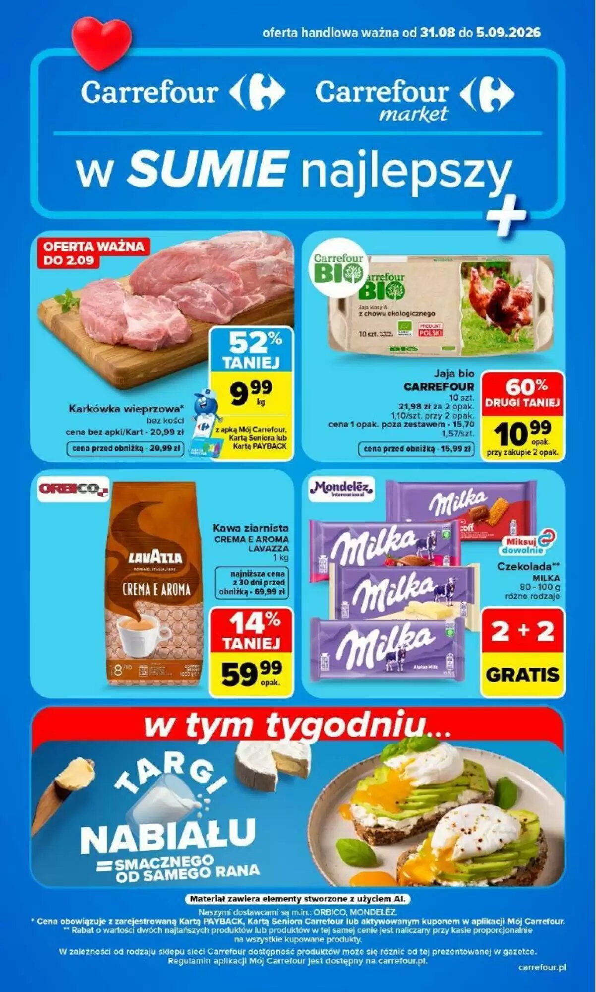 Gazetka promocyjna Carrefour Market ważna od 31.08.2026 - Strona 1.