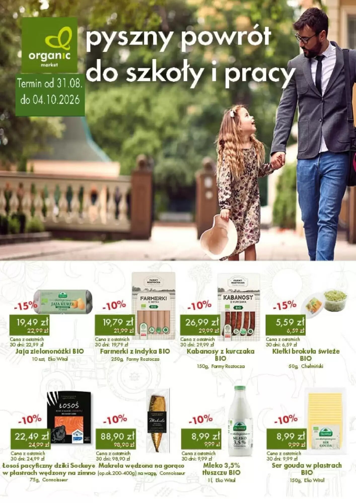 Gazetka promocyjna Organic Farma Zdrowia  ważna od 31.08.2026 - Strona 1.