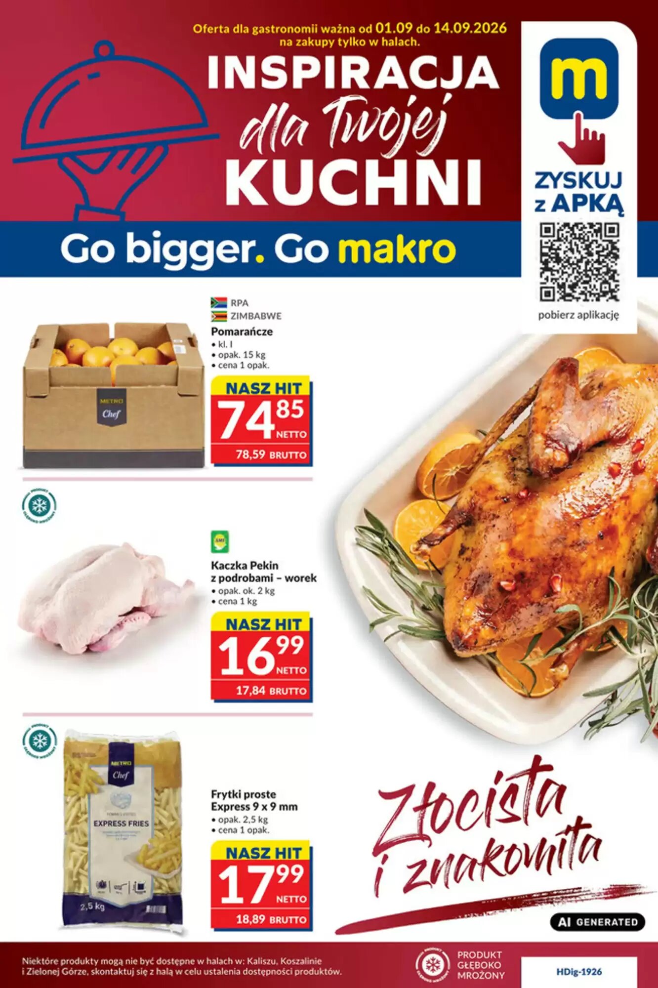 Gazetka promocyjna Makro ważna od 01.09.2026 - Strona 1.