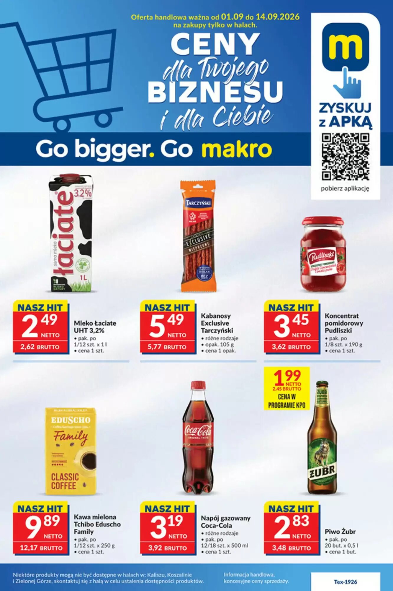 Gazetka promocyjna Makro  ważna od 01.09.2026 - Strona 1.