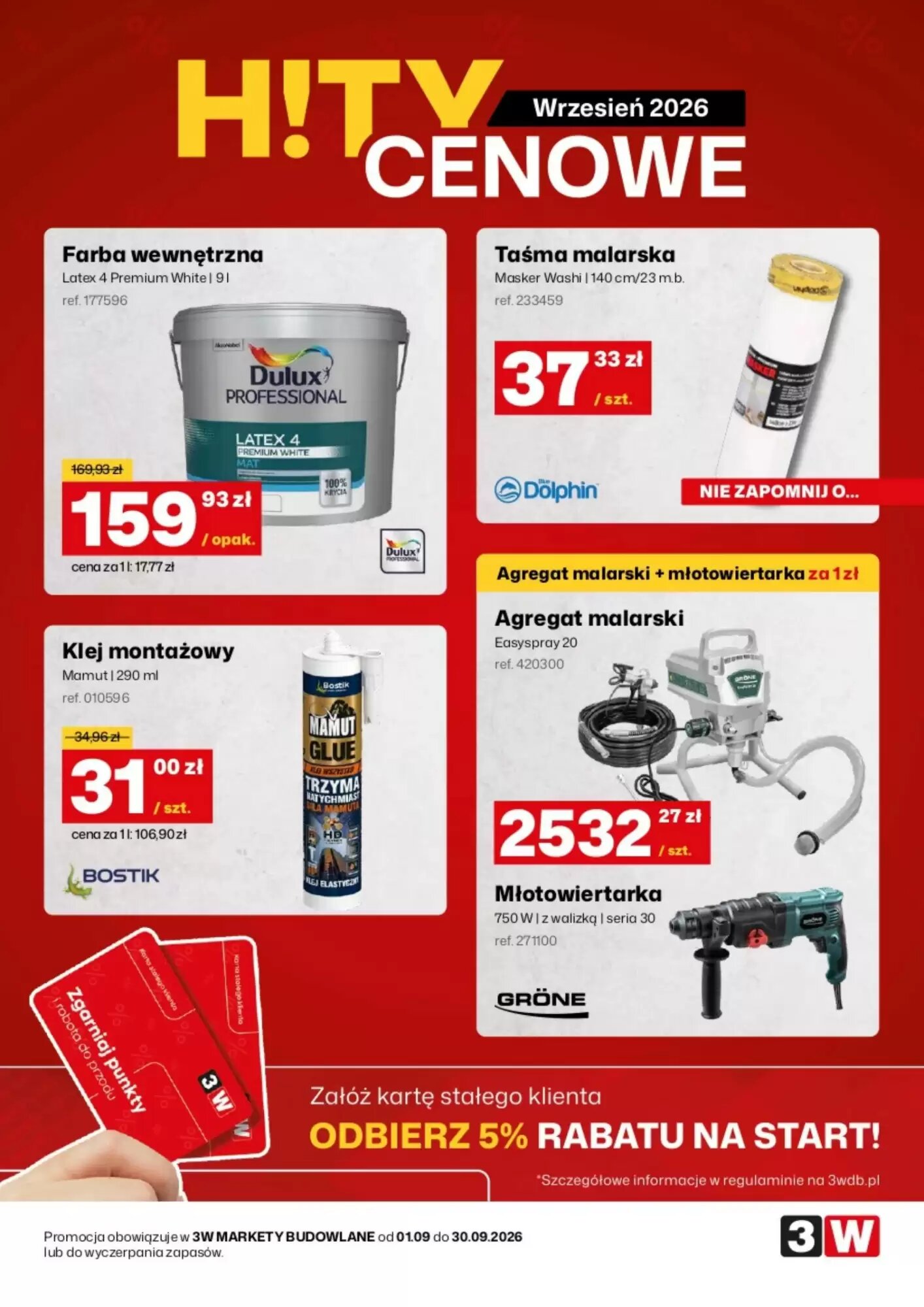 Gazetka promocyjna 3W ważna od 01.09.2026 - Strona 1.