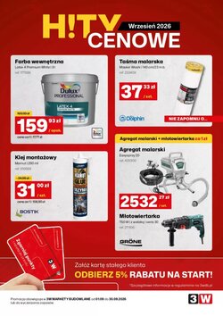 Gazetka promocyjna 3W  ważna od 01.09.2026
