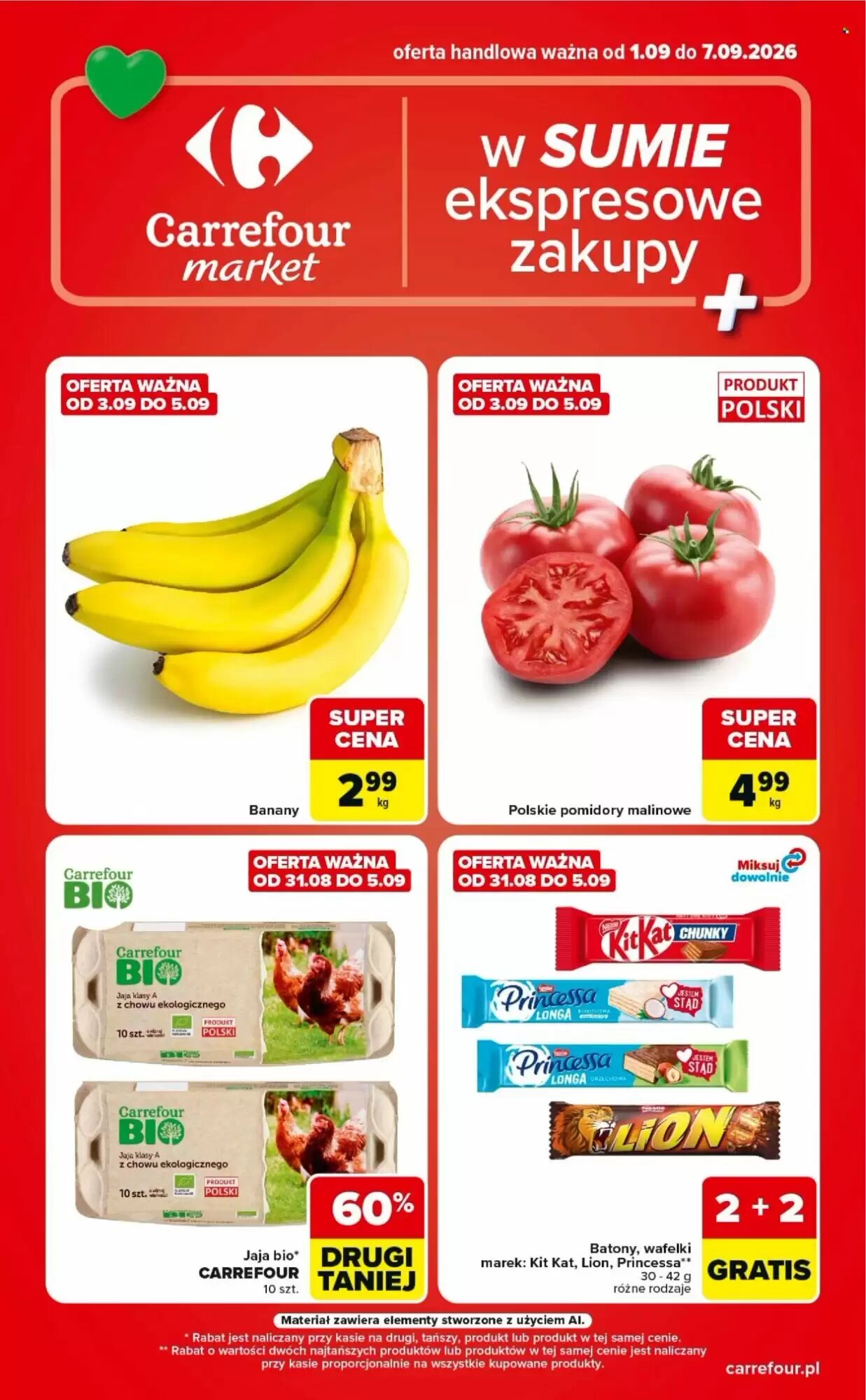 Gazetka promocyjna Carrefour Market  ważna od 01.09.2026 - Strona 1.