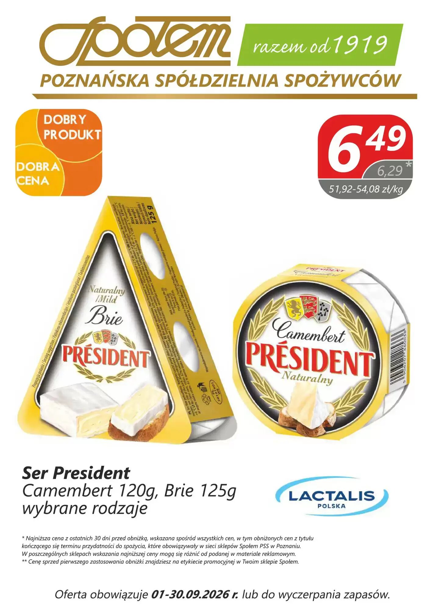 Gazetka promocyjna Społem  ważna od 01.09.2026 - Strona 5.