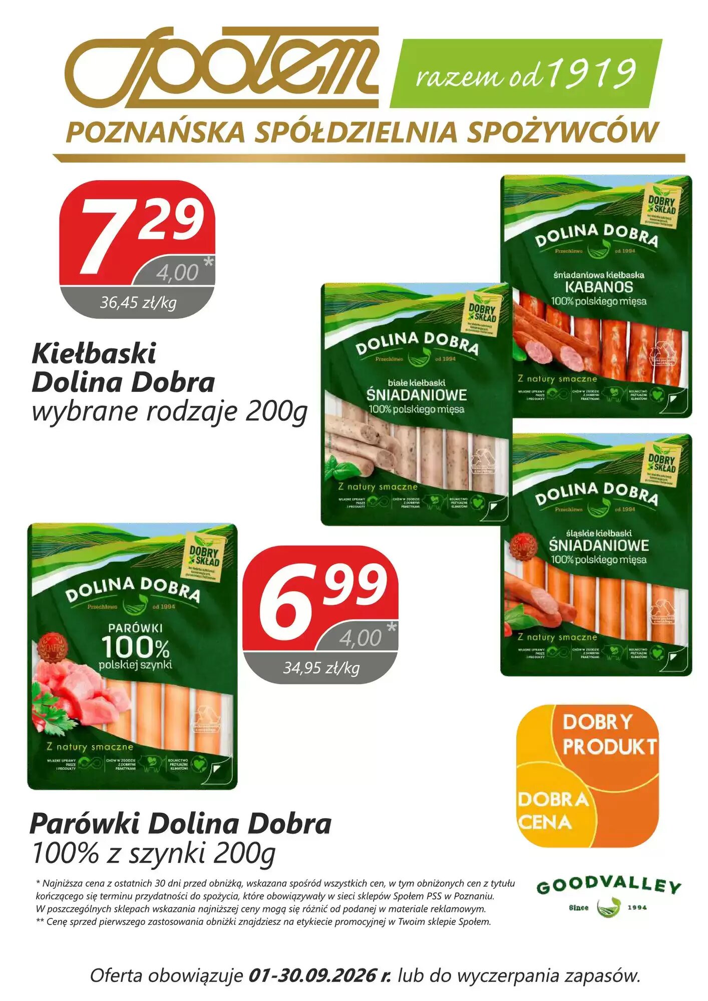 Gazetka promocyjna Społem  ważna od 01.09.2026 - Strona 6.