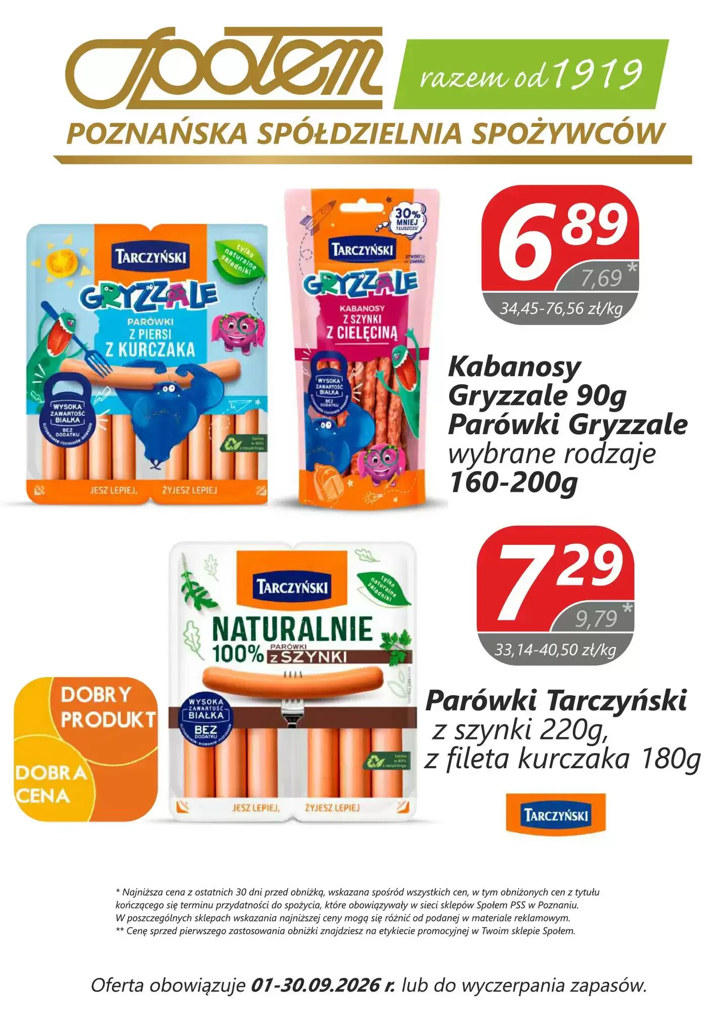 Gazetka promocyjna Społem  ważna od 01.09.2026 - Strona 9.