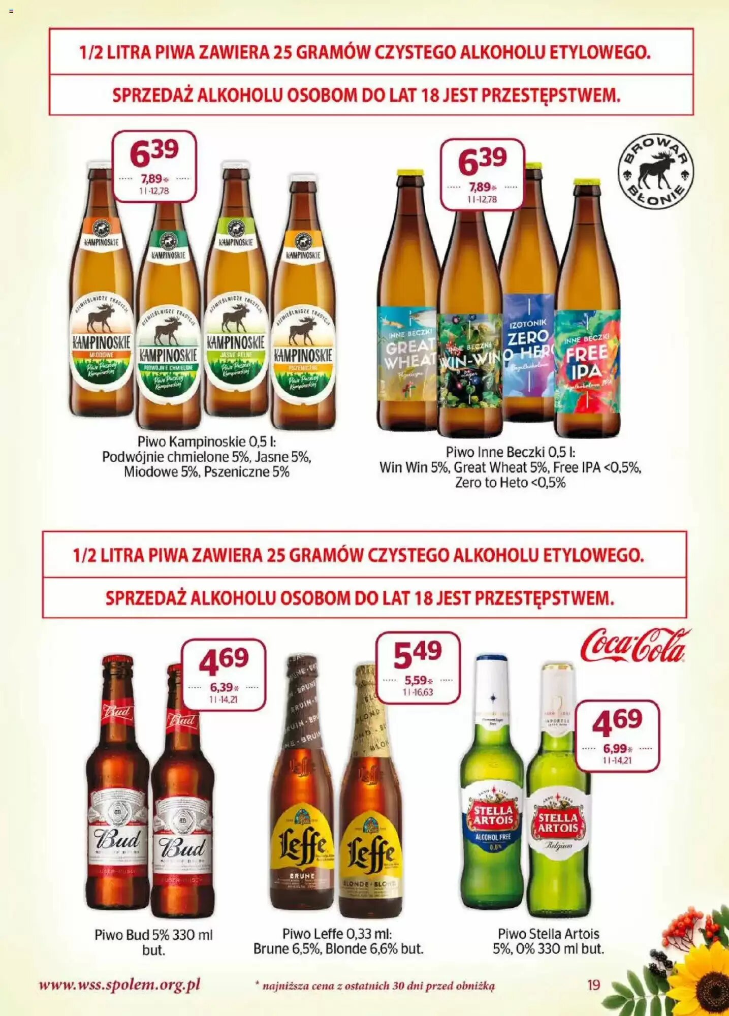 Gazetka promocyjna Społem  ważna od 01.09.2026 - Strona 19.