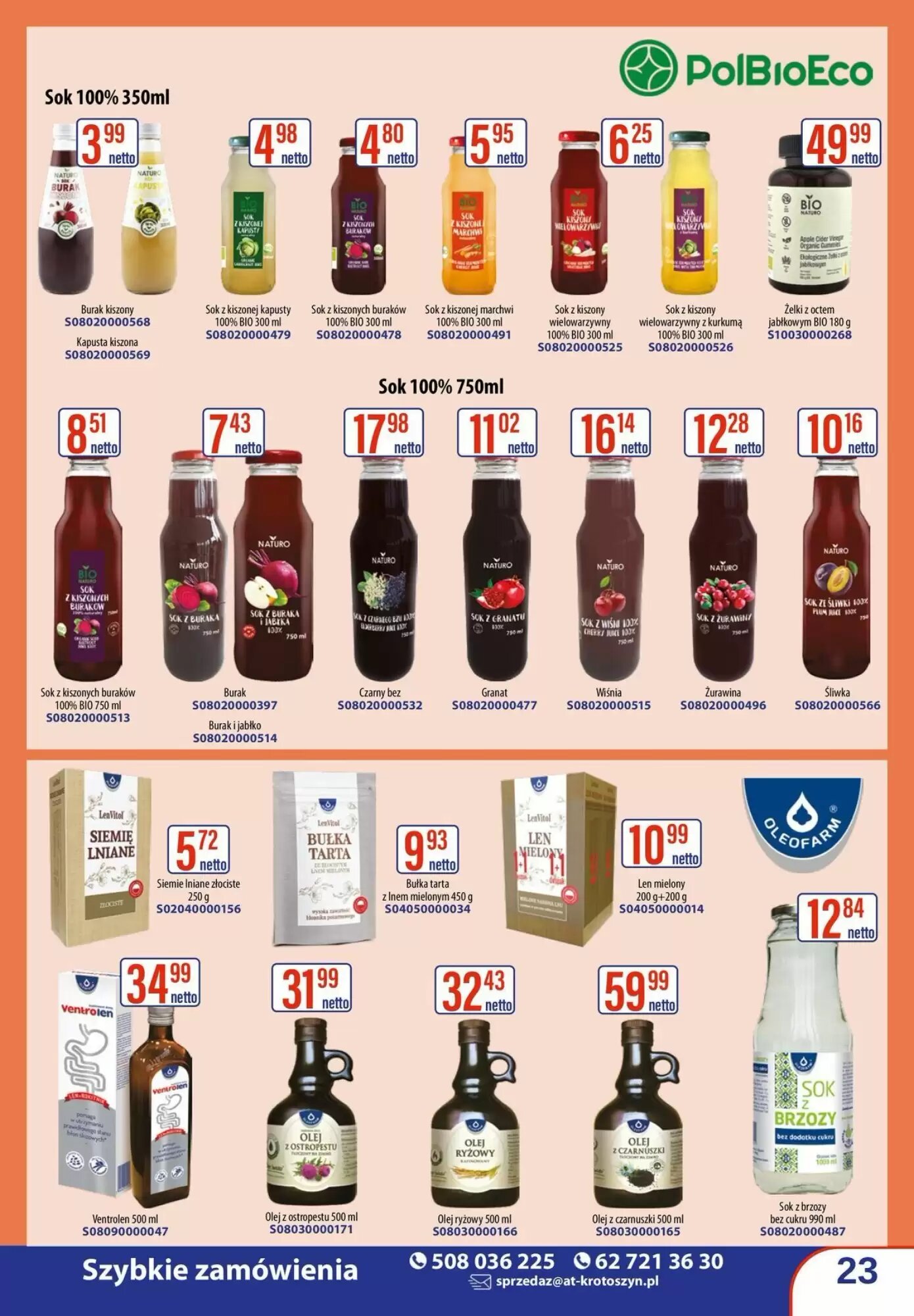 Gazetka promocyjna AT  ważna od 01.09.2026 - Strona 23.