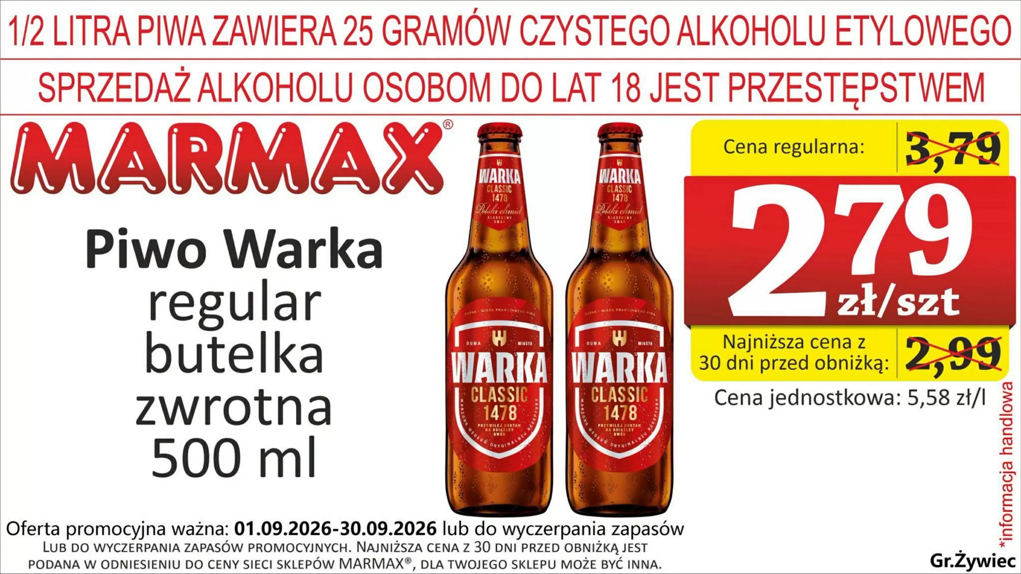 Gazetka promocyjna Marmax  ważna od 01.09.2026 - Strona 11.