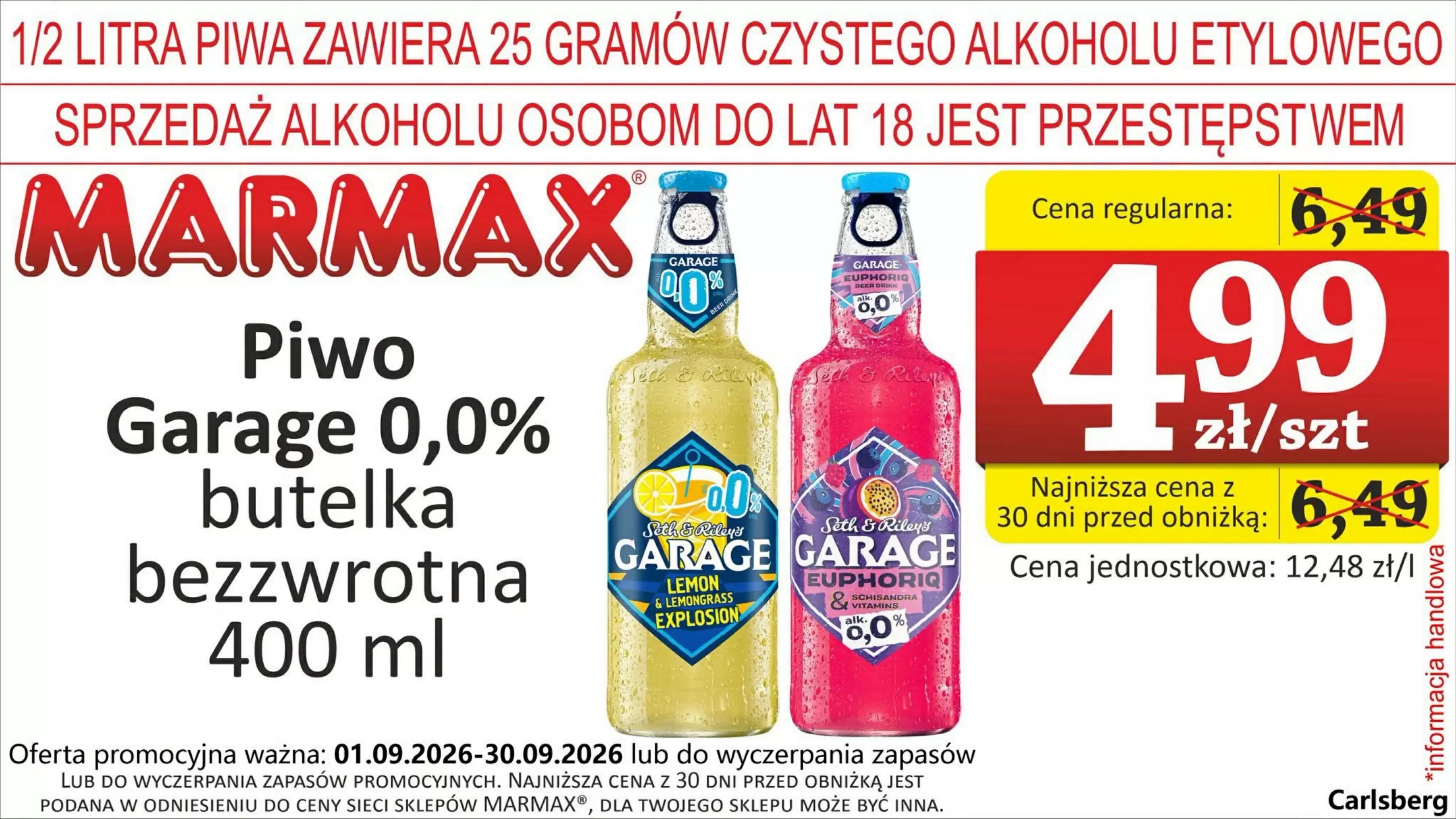 Gazetka promocyjna Marmax  ważna od 01.09.2026 - Strona 12.
