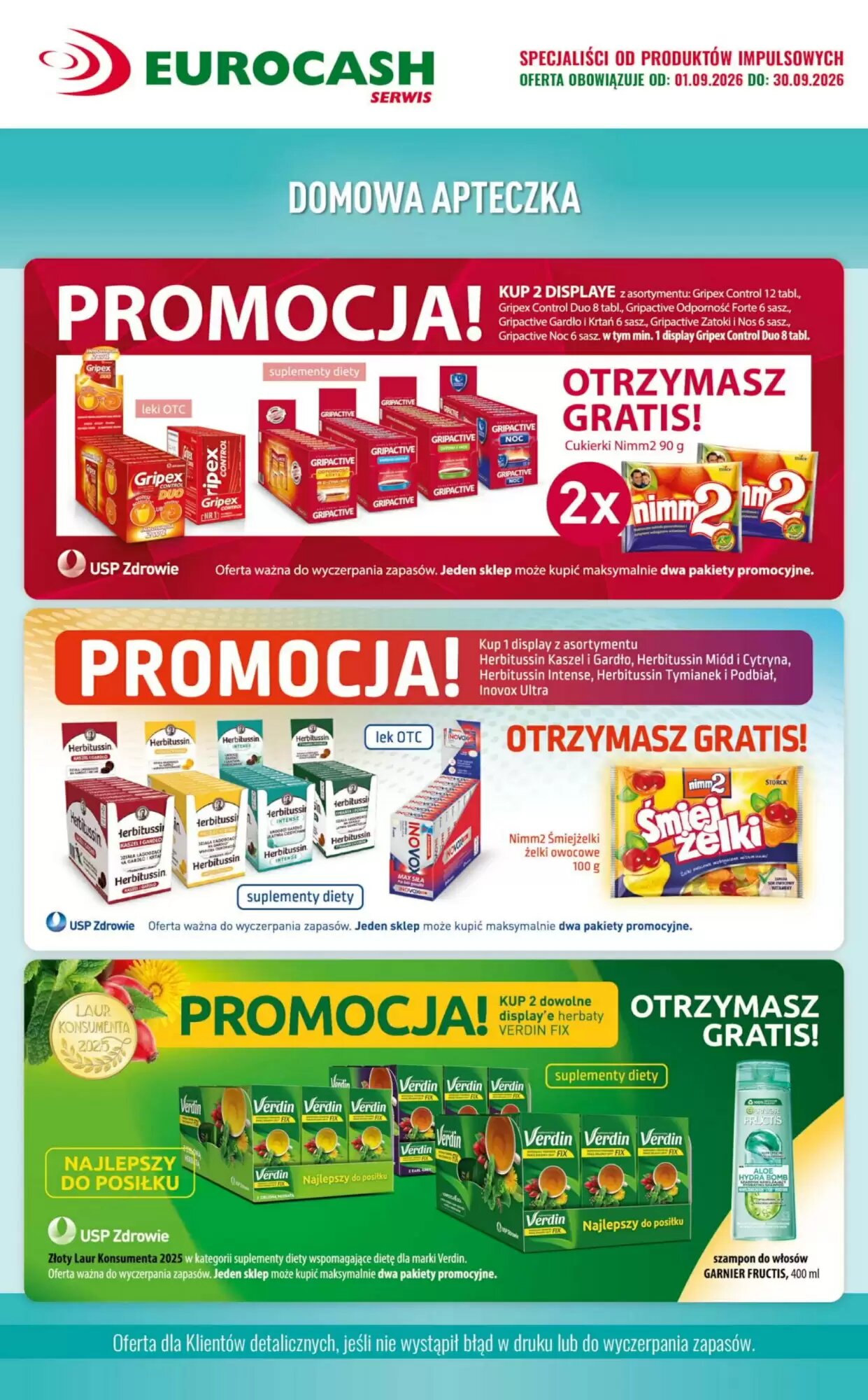 Gazetka promocyjna Eurocash  ważna od 01.09.2026 - Strona 8.