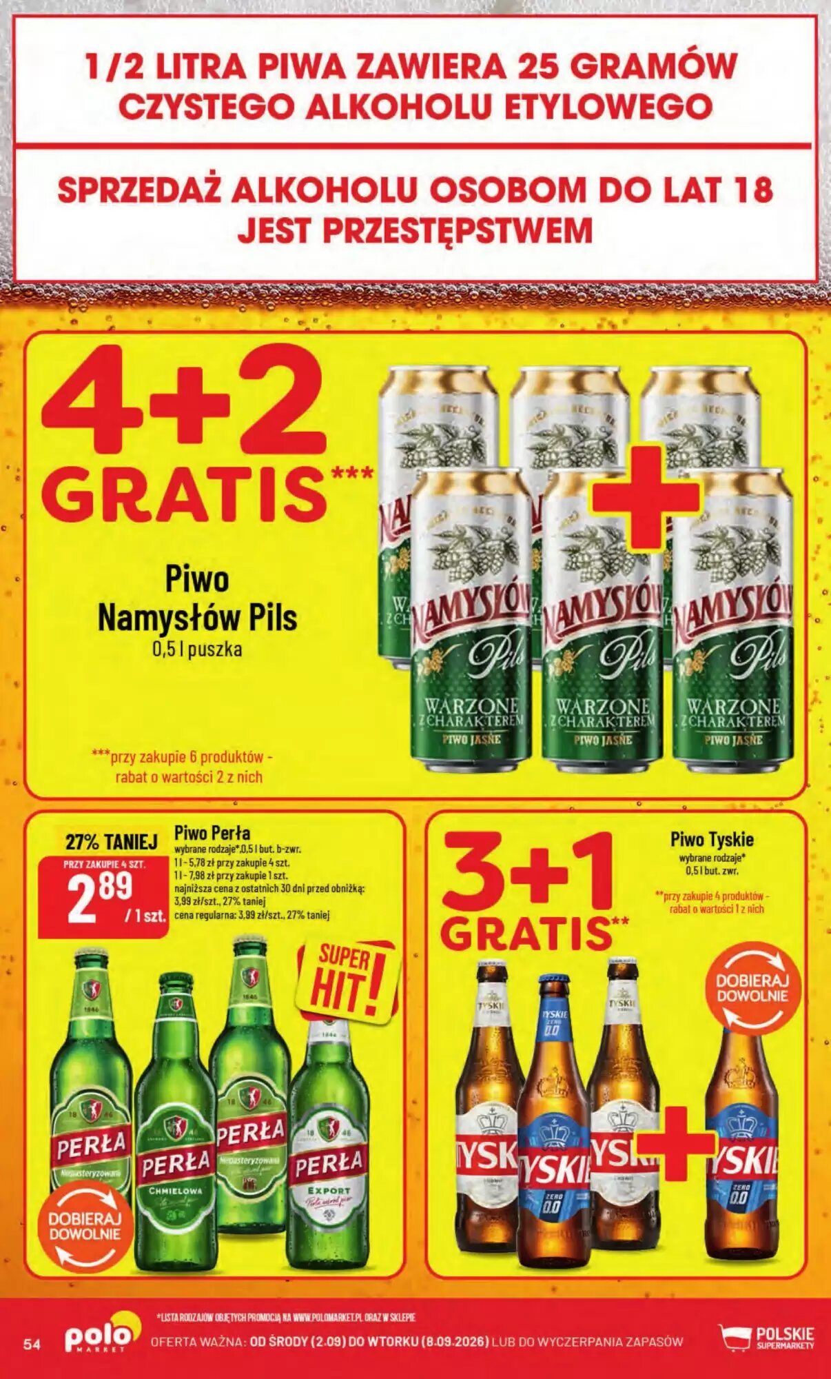 Gazetka promocyjna Polomarket  ważna od 02.09.2026 - Strona 54.
