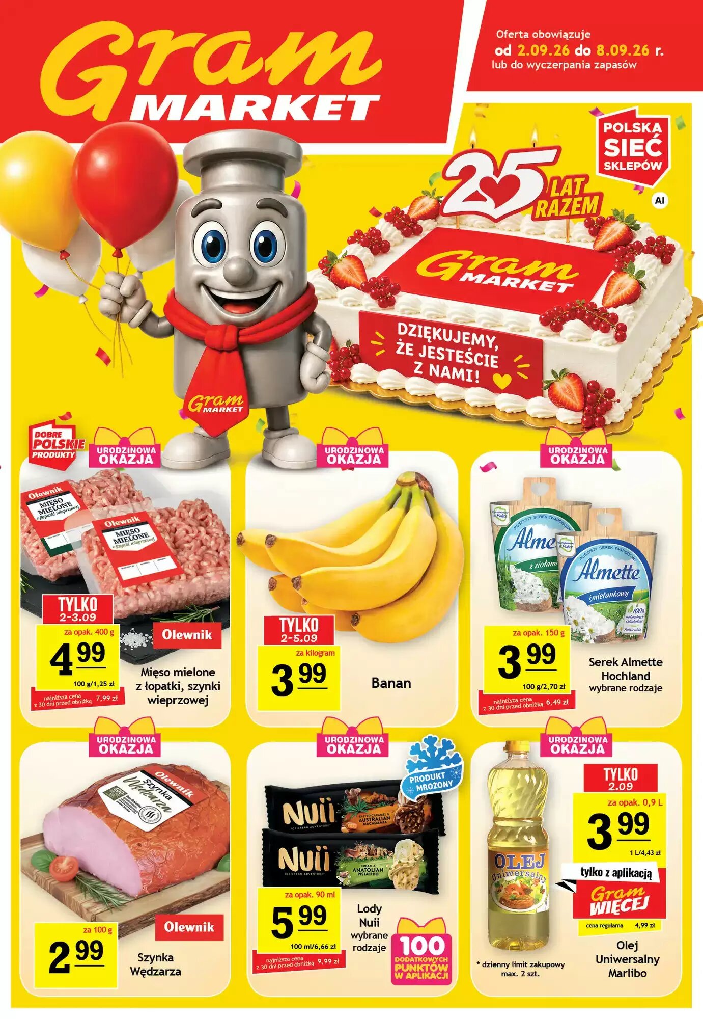 Gazetka promocyjna Gram Market  ważna od 02.09.2026 - Strona 1.