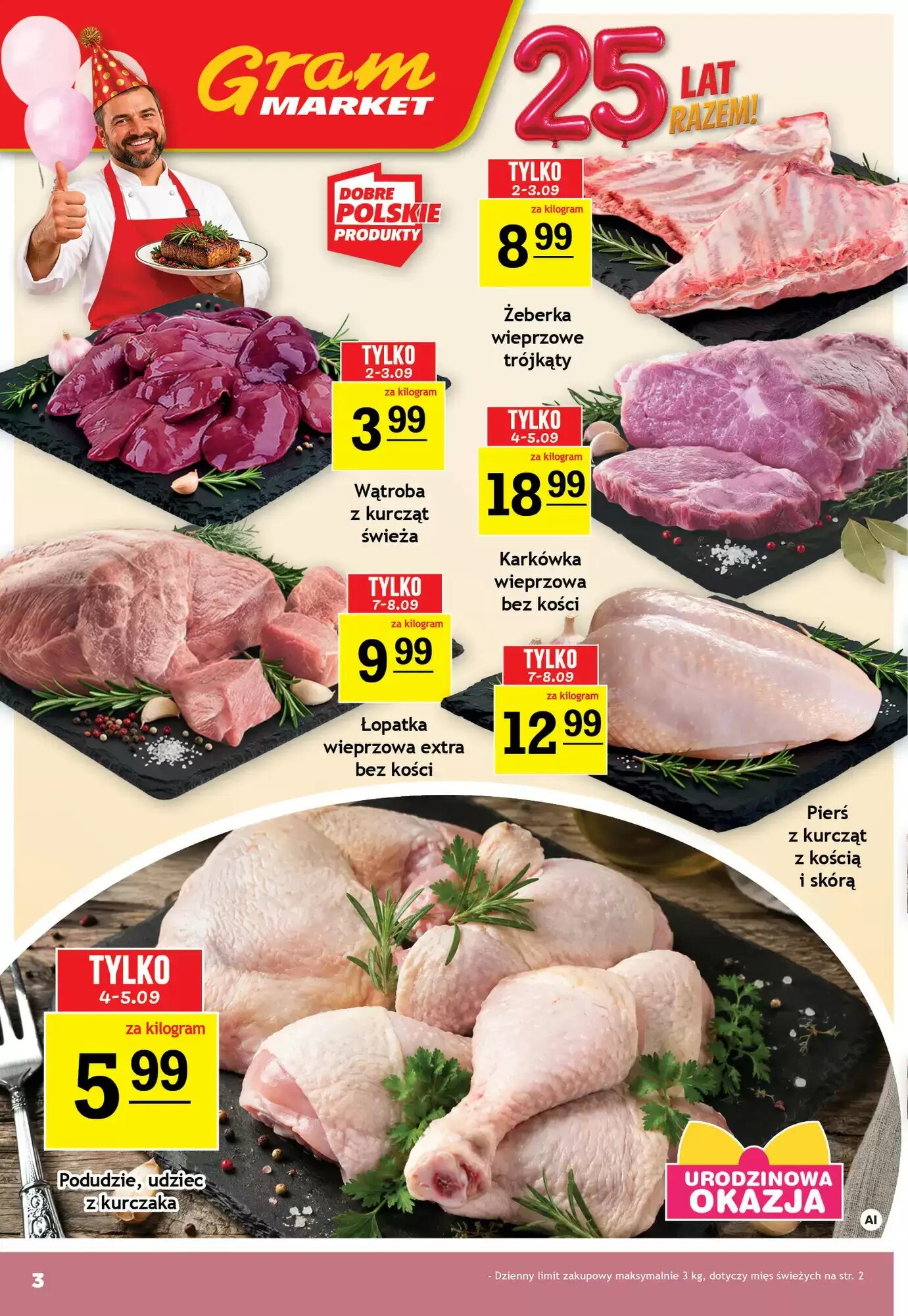Gazetka promocyjna Gram Market  ważna od 02.09.2026 - Strona 3.